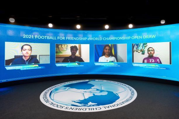 Football for Friendship sortea los equipos del "Football for Friendship eWorld-Championship" de este año