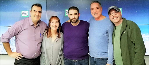 Onda Cero entrevista en vivo al equipo de la "La Xarcuteria de Juana" por su último show del año