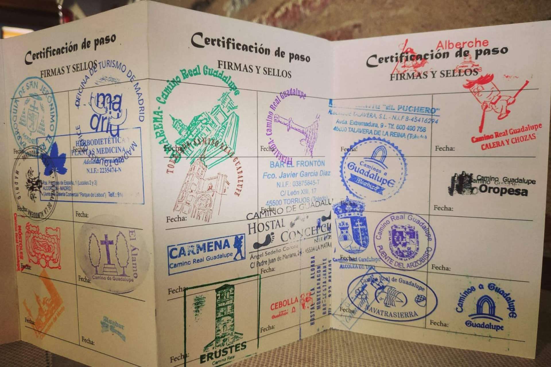El Camino Real de Guadalupe ha sido reconstruido por peregrinos españoles