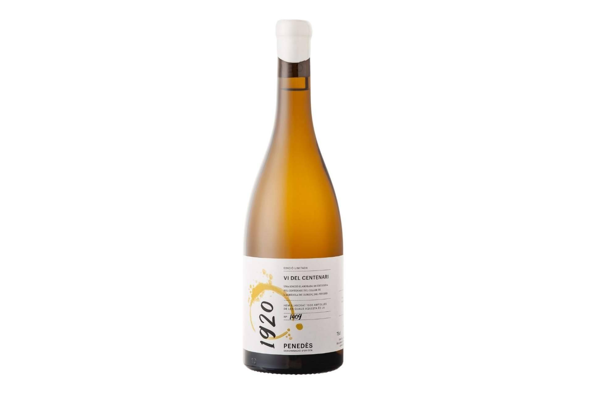 El Vino Blanco del Centenario 1920 ha sido galardonado como uno de los 50 mejores del mundo: Agrícola de Llorenç