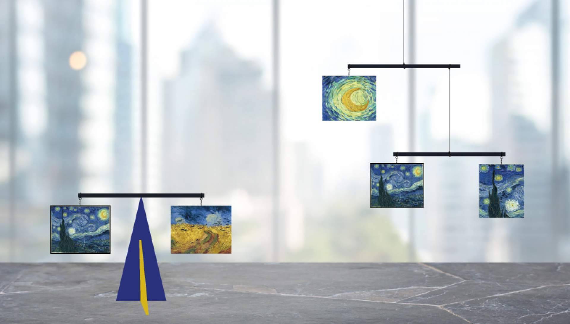 Hanging mobile y standing mobile: los móviles únicos hechos a mano por ElGir