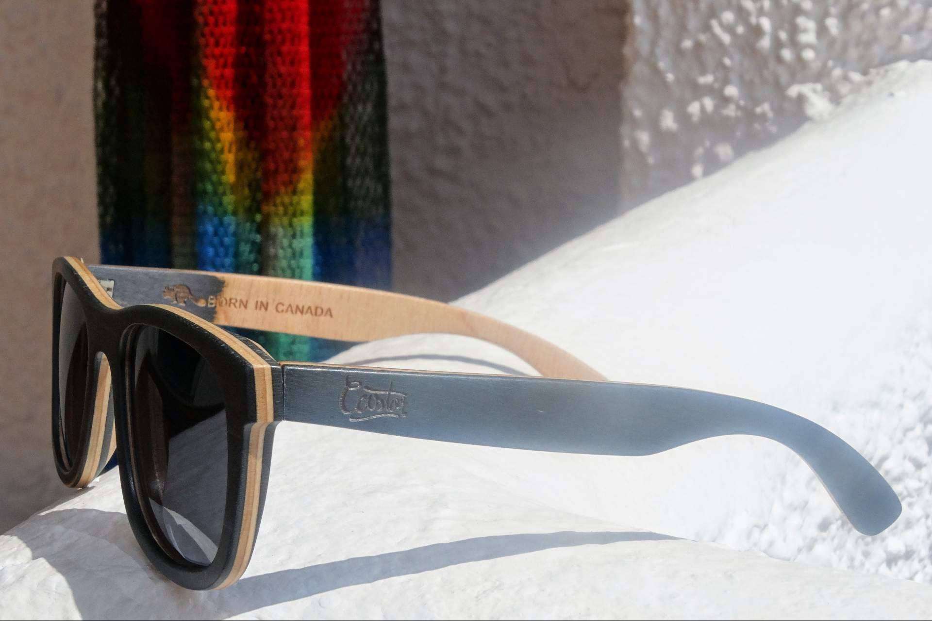 Las gafas de madera eco, una de las grandes apuestas de la compañía ecofriendly Castor Sunglasses