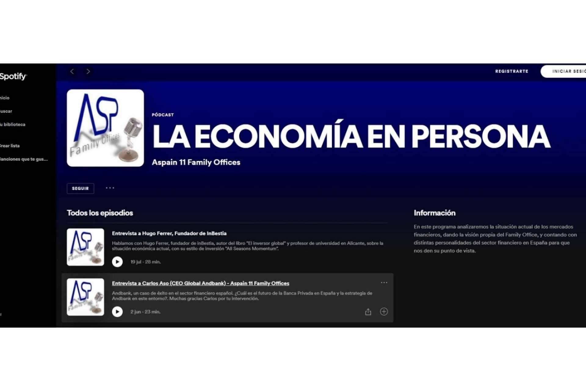 Aspain 11 Family Office: asesores financieros EAF