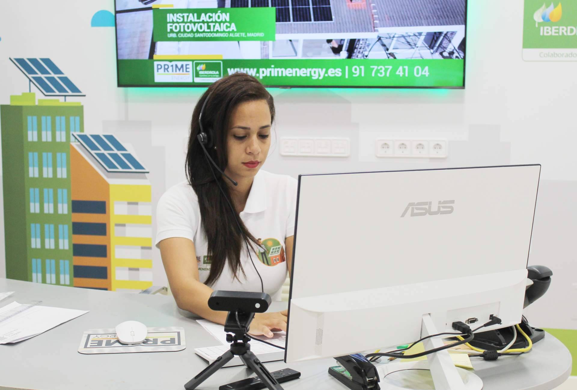 La atención virtual en directo de la empresa Prime Energy: Nos vemos online