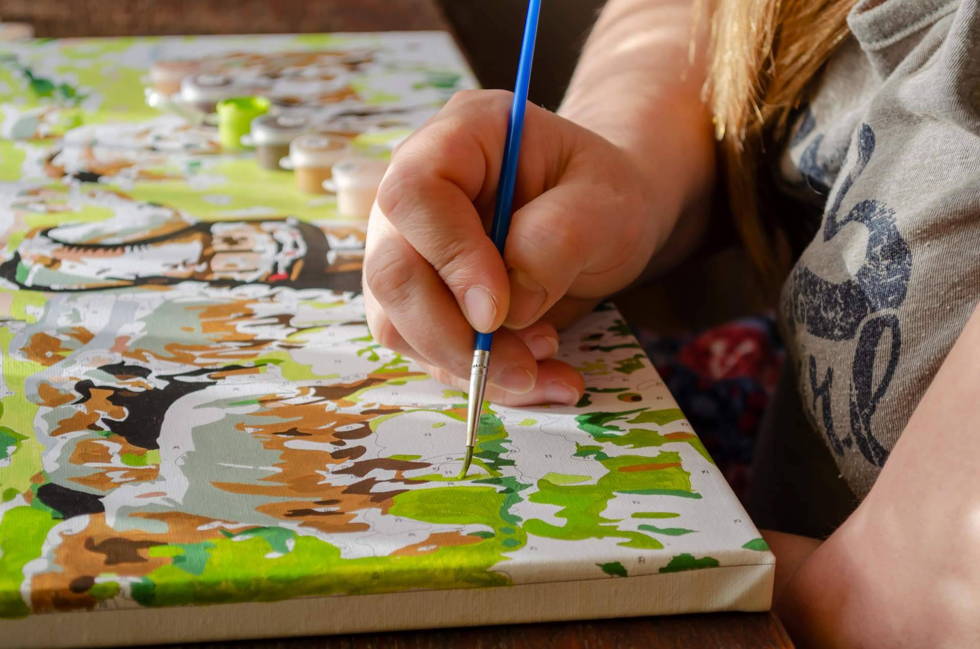 Las posibilidades de la pintura terapéutica: Pintar Números