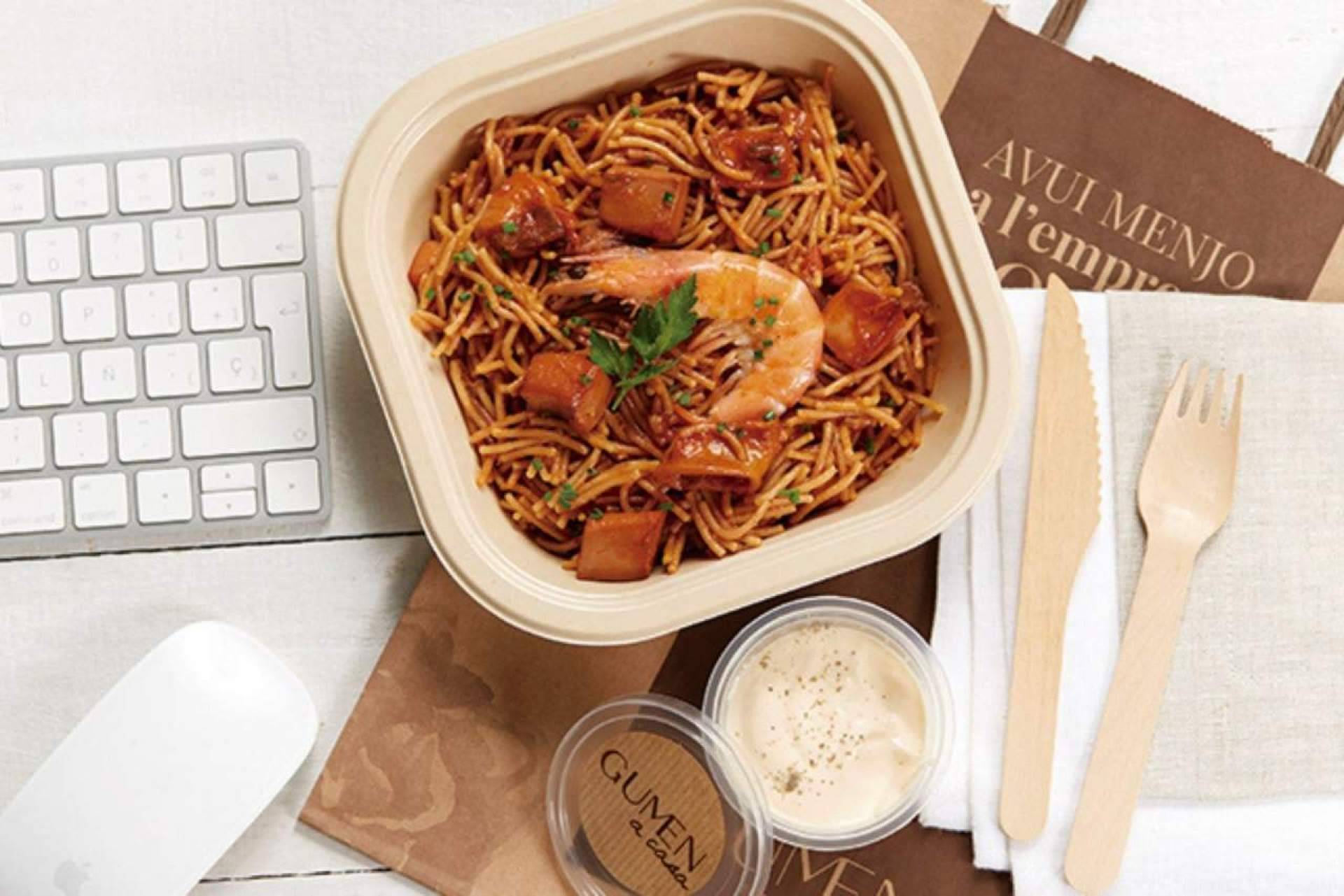 Comer bien en la empresa con los menú oficina de Gumen