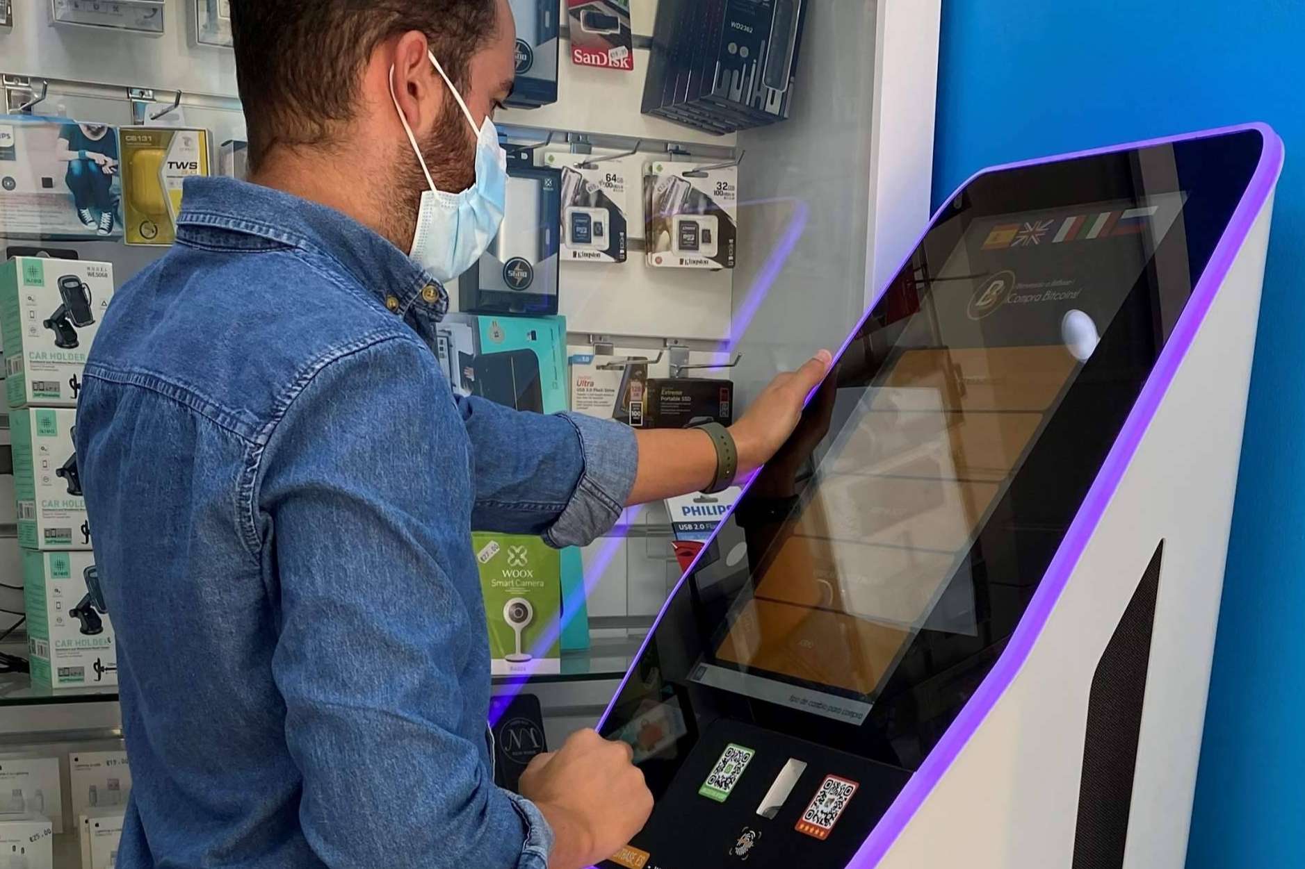 Reparación iPhone Sevilla cuenta con un cajero Bitcoin en Sevilla