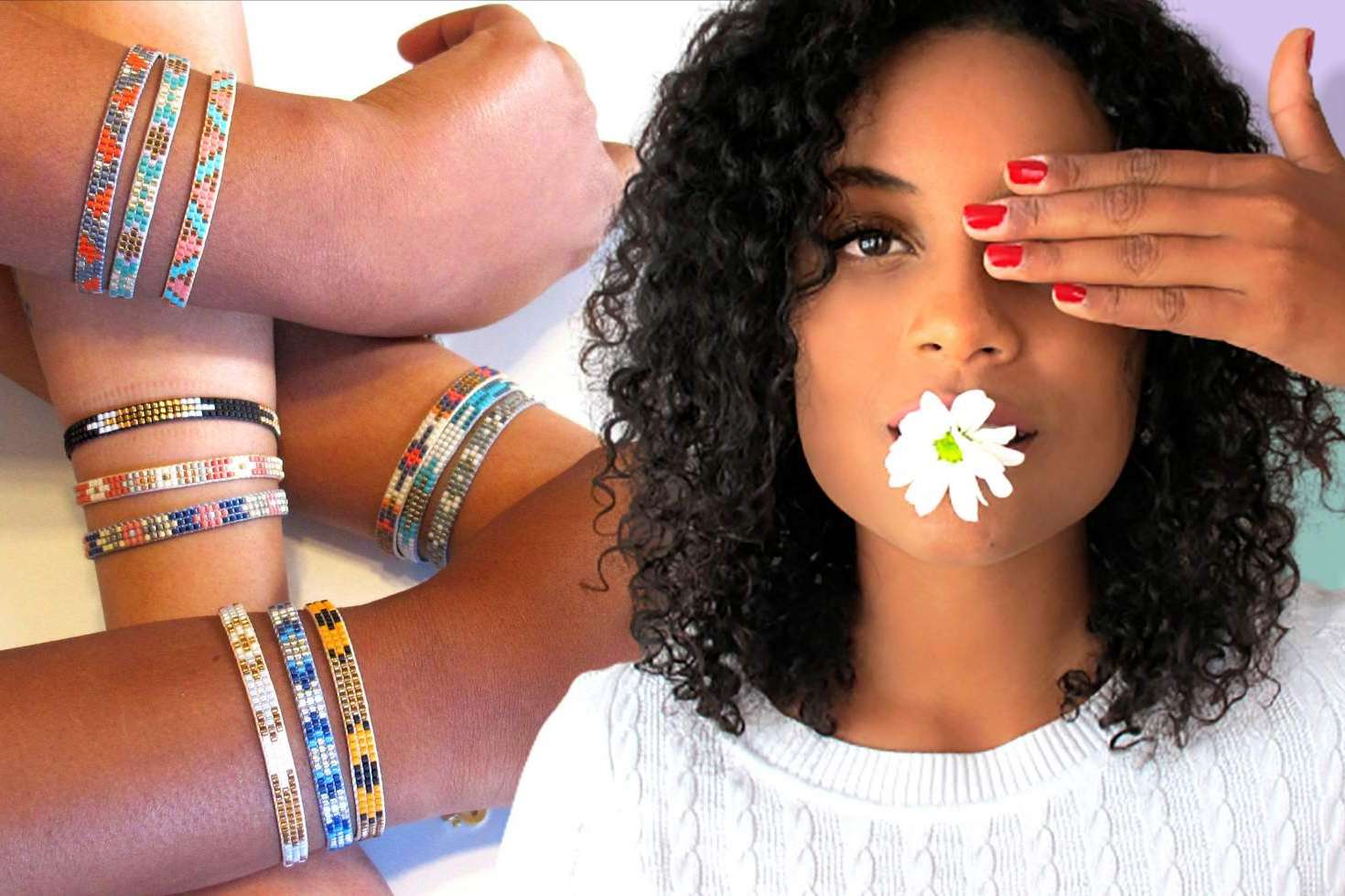 Las pulseras de cristales de Miyuki de Dkary se convierten en una de las tendencias de 2021