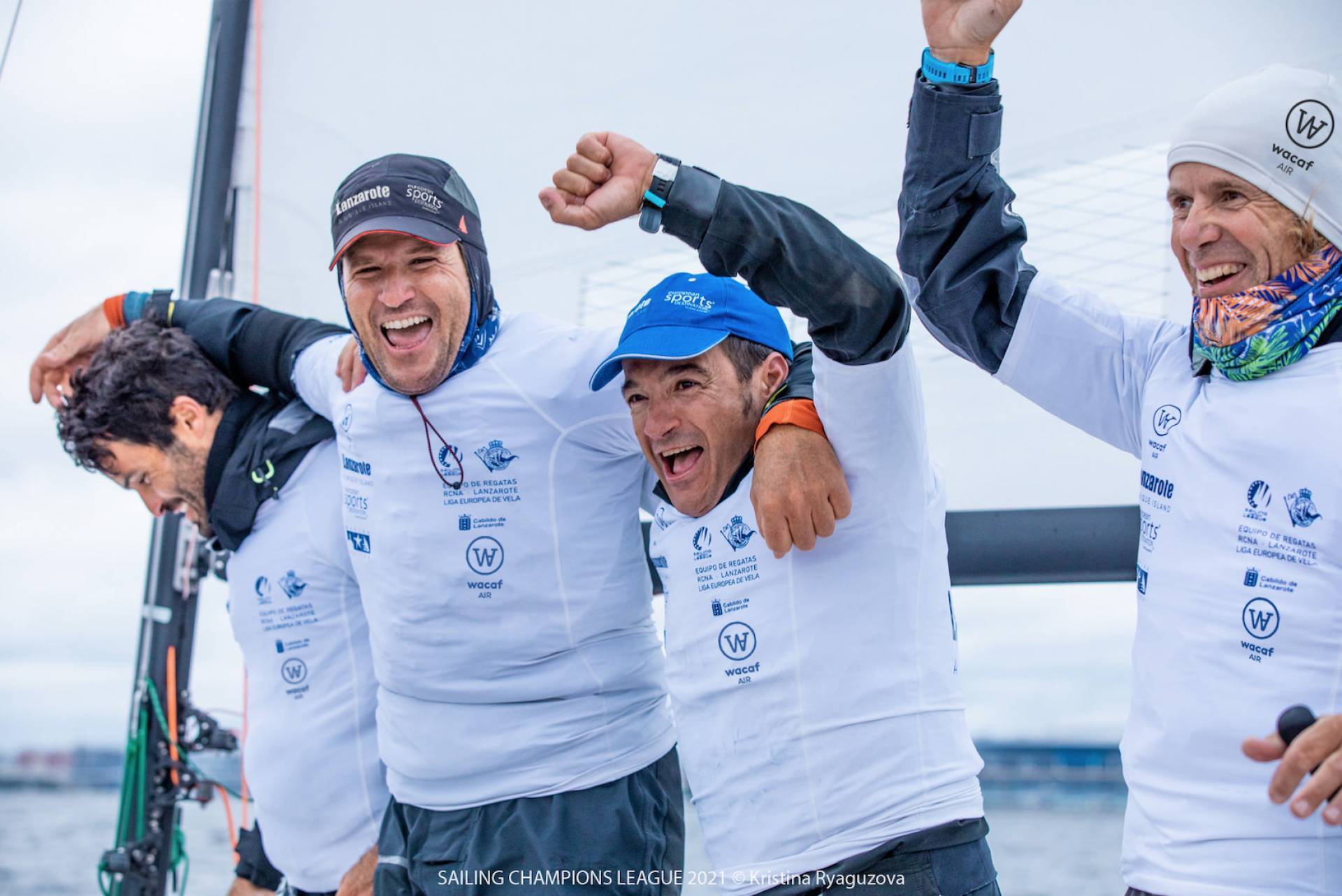 Lanzarote - Wacaf Air se alzan como vencedores de la Liga Europea de Vela celebrada en San Petersburgo