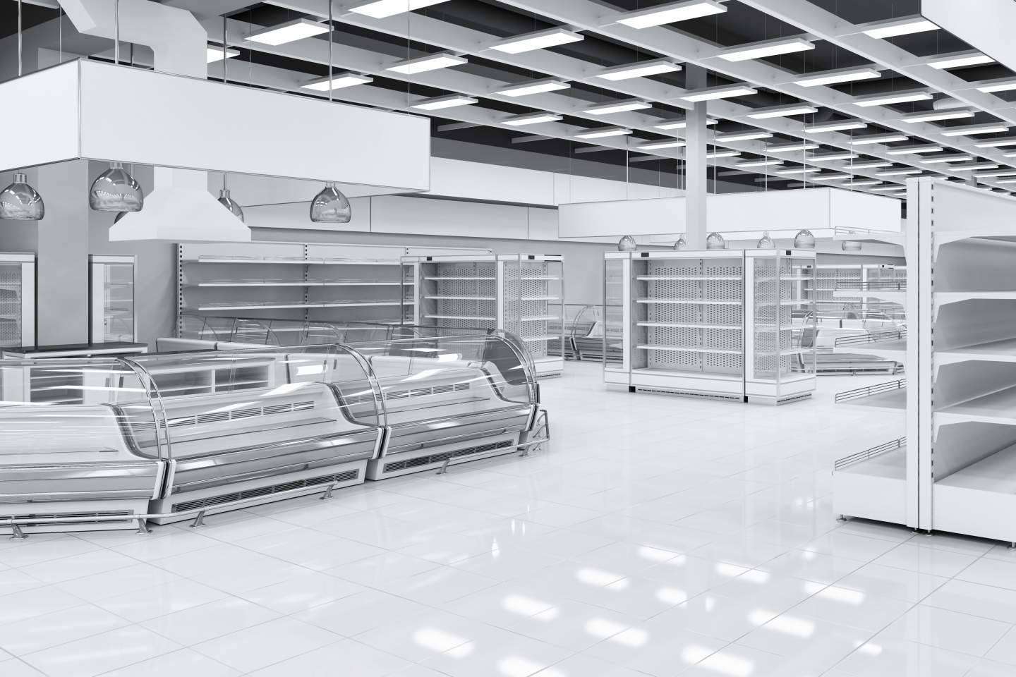 Aacore Supply ofrece las cámaras frigorificas de refrigeración más populares para supermercados