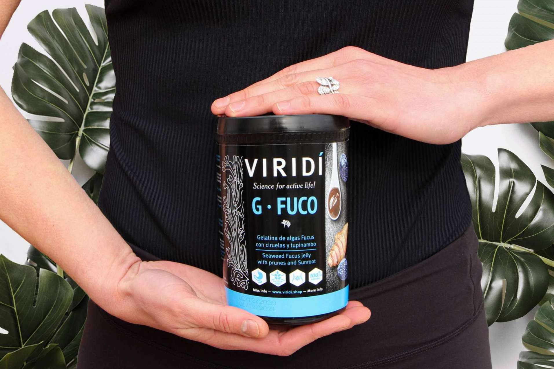 El producto C-Fuco elaborado a partir de algas fucus de Laboratorio Viridi