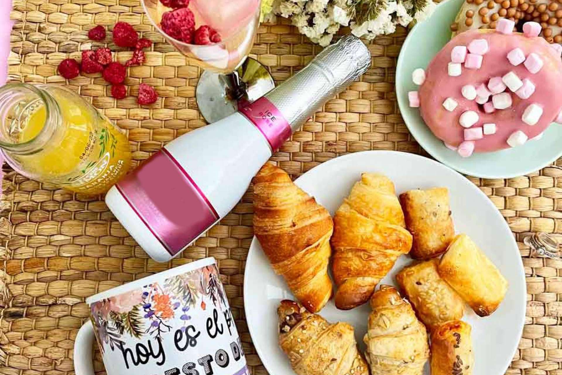 Los detalles de Las Flores No Se Comen, enviar desayunos a domicilio personalizados a cualquier parte de España y Portugal