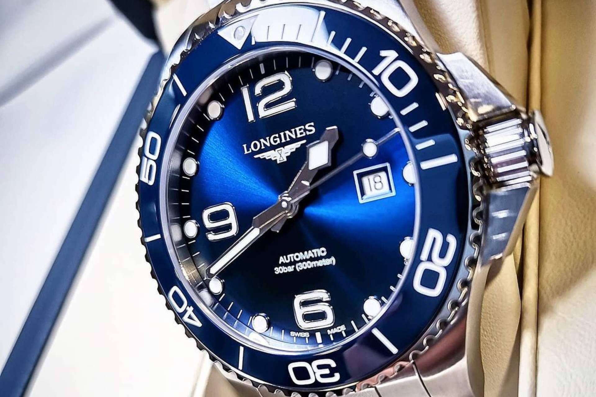 La amplia colección de relojes Longines HydroConquest de Joyería Larrabe