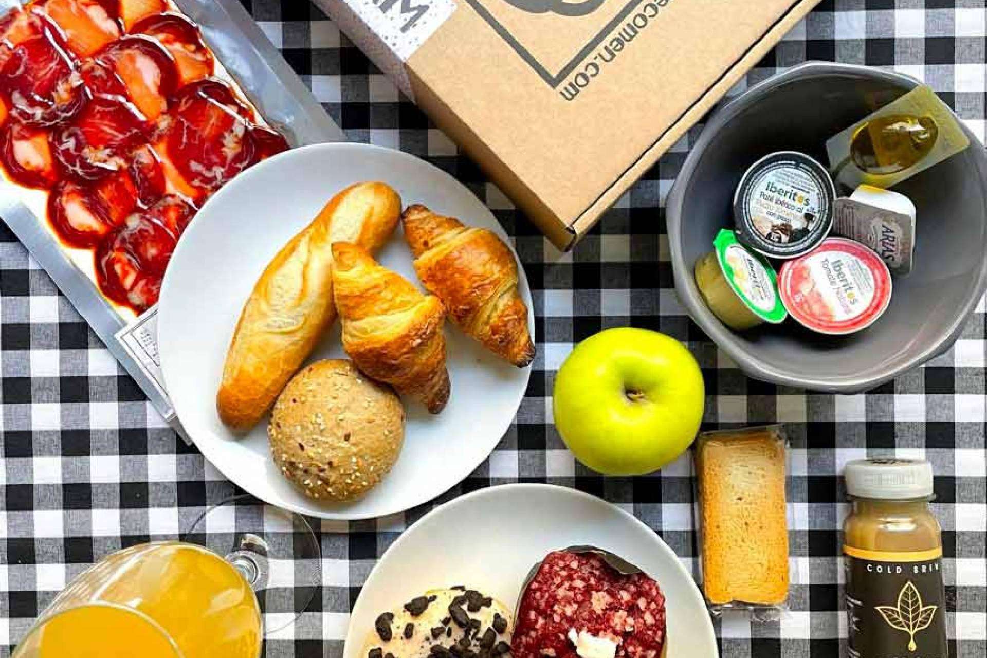 Las Flores No Se Comen ofrece cajas gourmet a domicilio