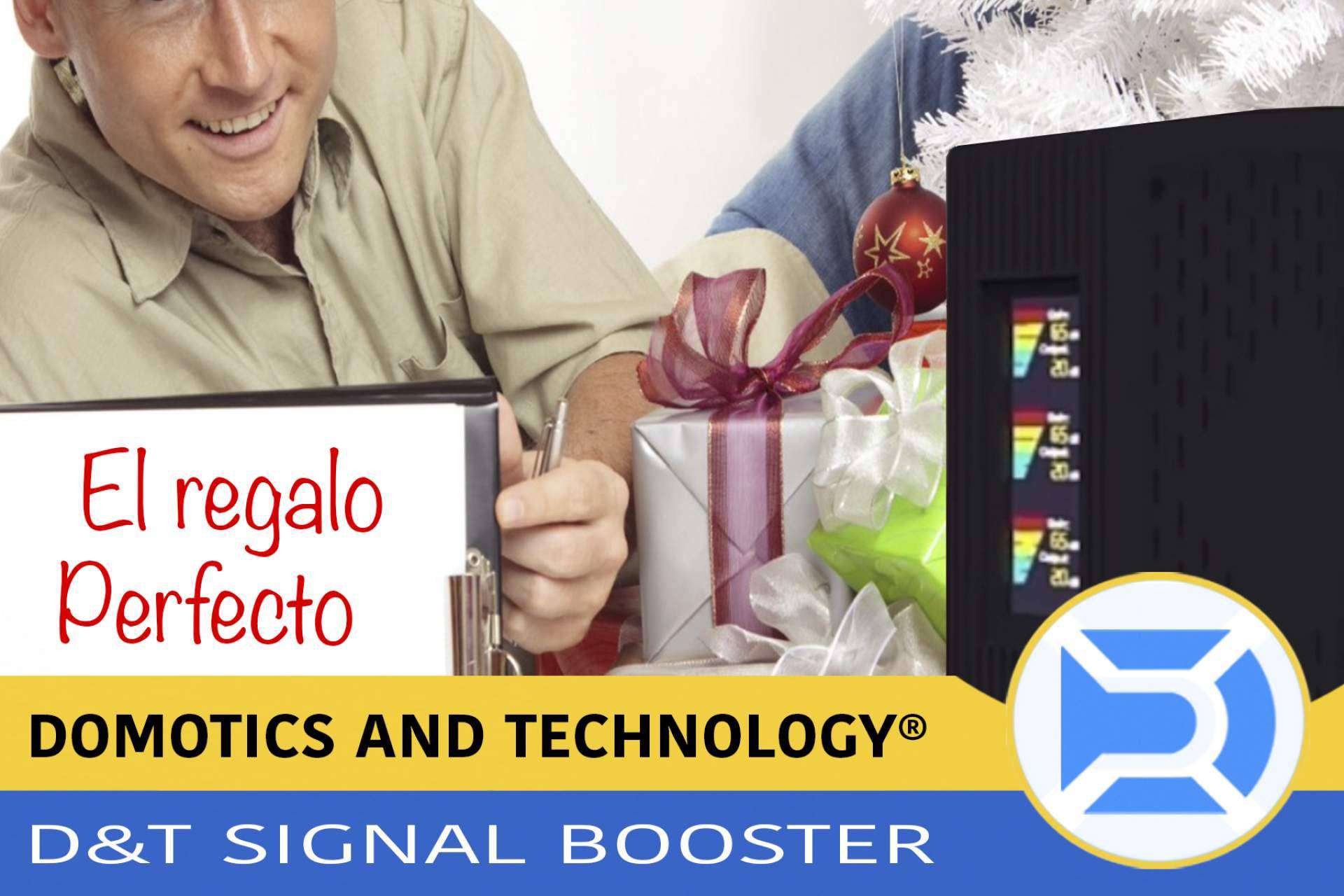D&T Signal Booster, de Domotics and Technology, es el amplificador de señal ideal para hogares, oficinas y comercios