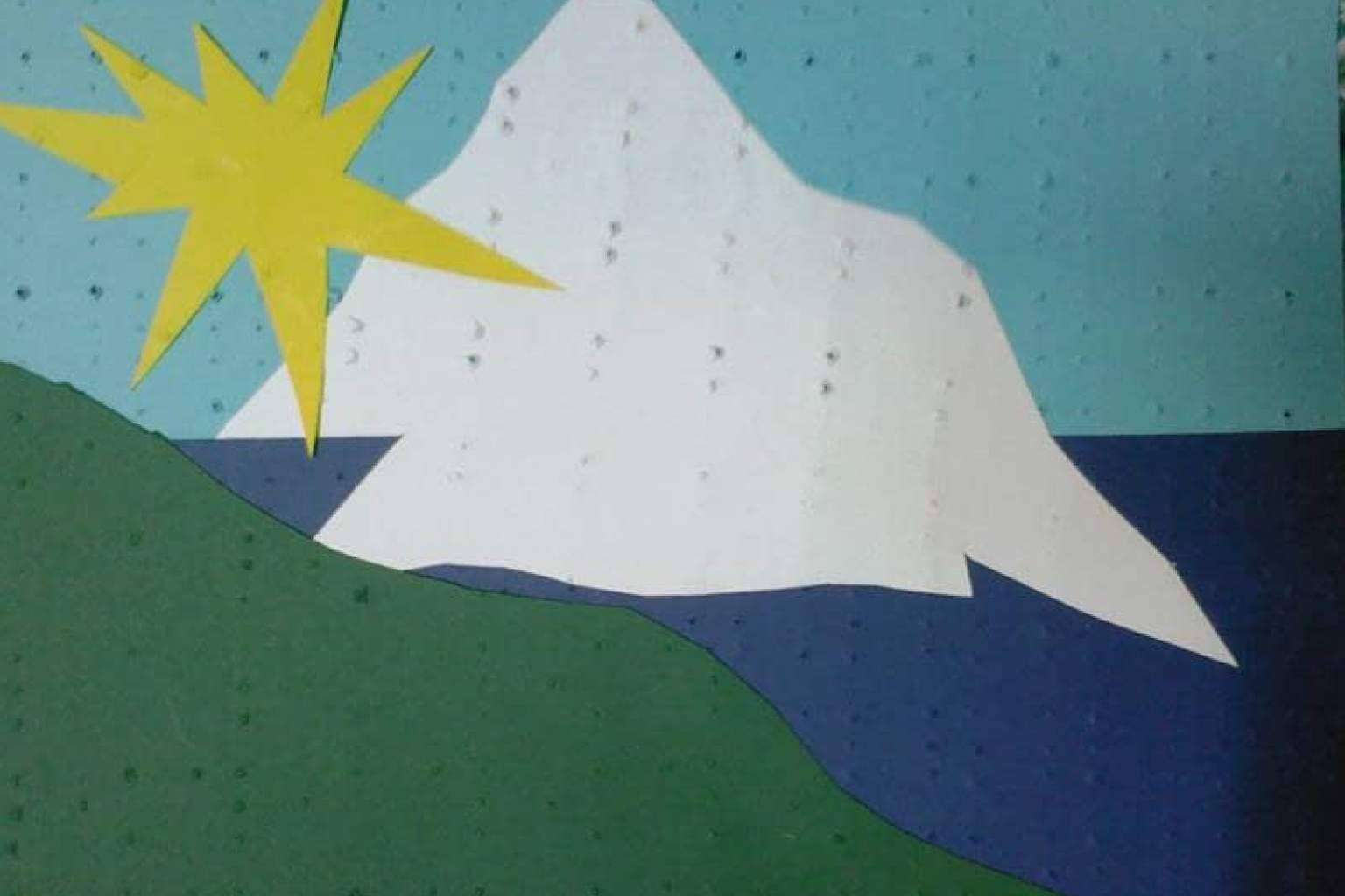Talleres de collage en braille para invidentes con El Pintor de Internet