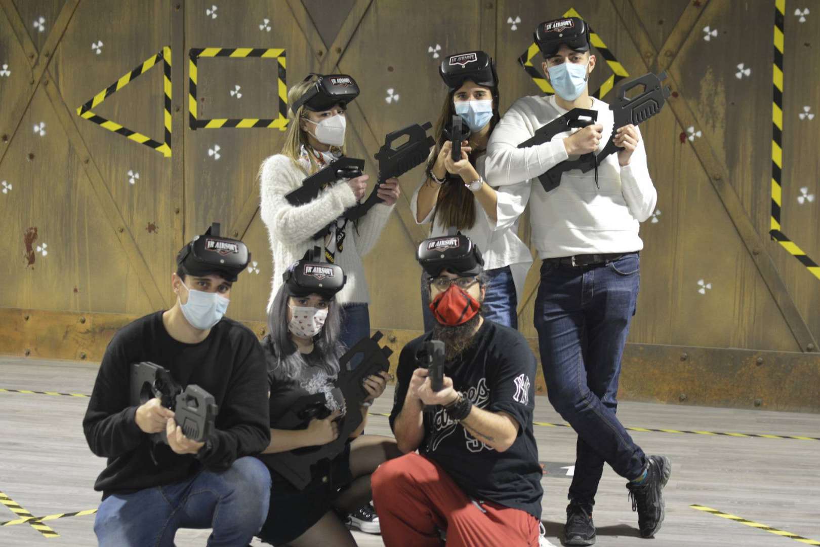 Un team building único y original gracias a VR AIRSOFT