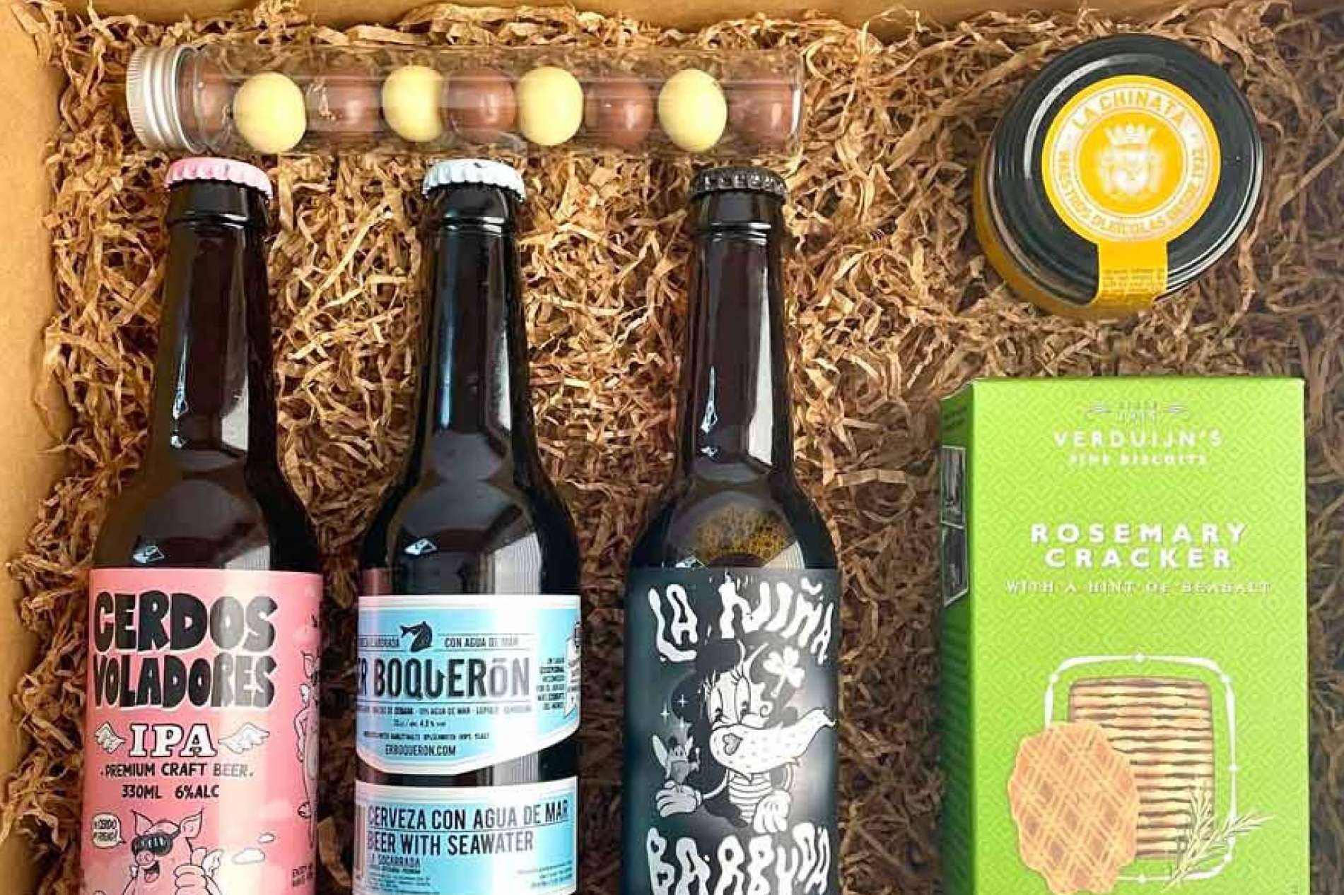 Kit de regalo gourmet de Las Flores No Se Comen es una excelente opción para sorprender