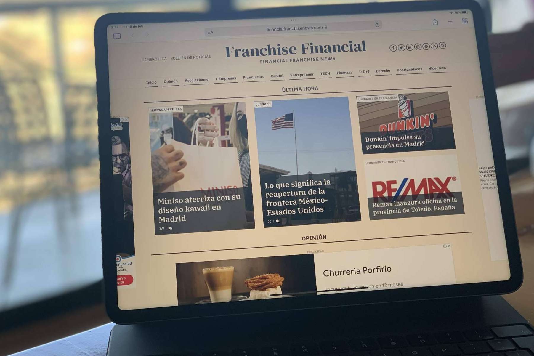 El primer diario digital financiero sobre franquicias y expansión de negocios es Franchise Financial