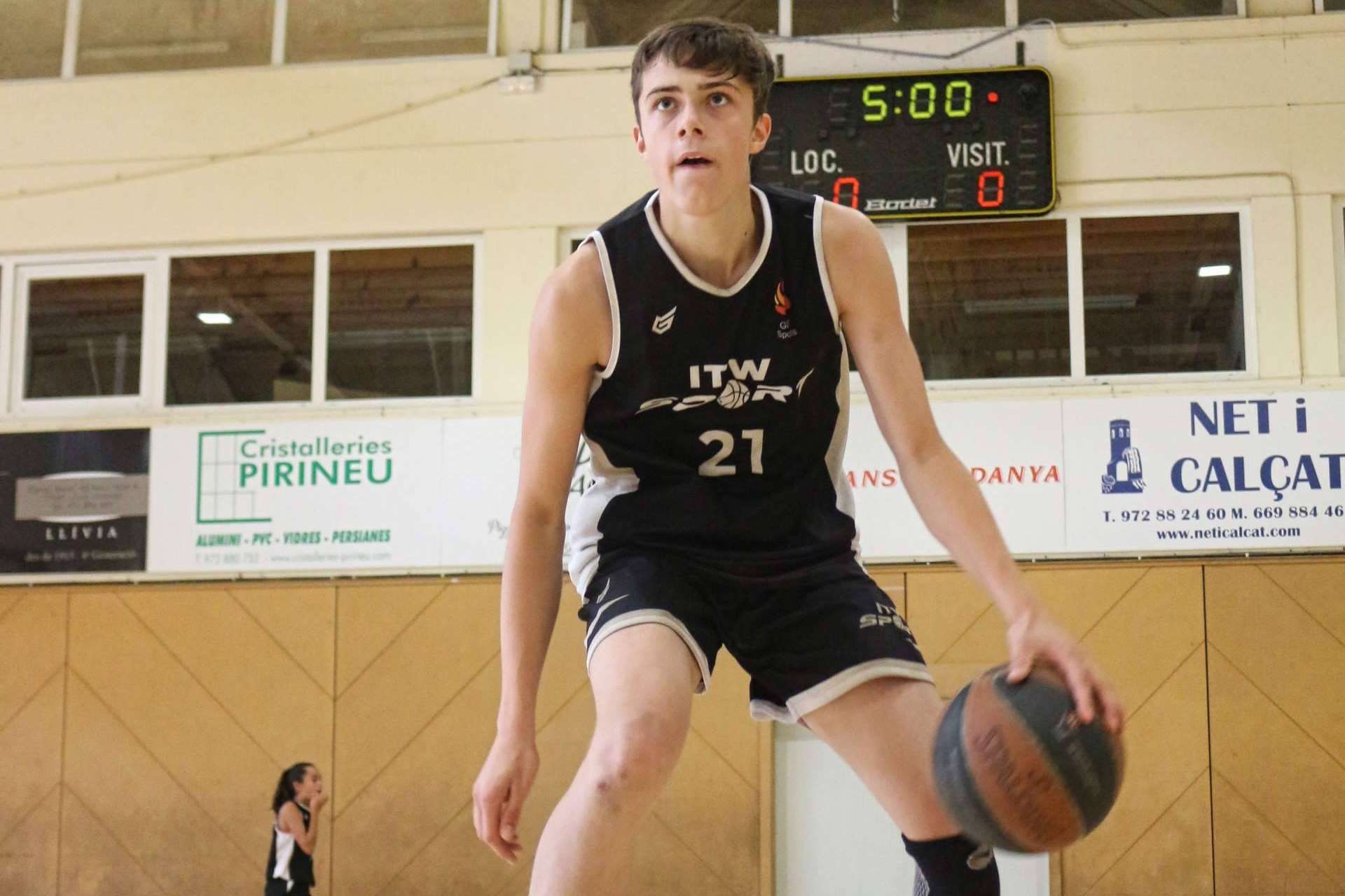La formación de jugadores de baloncesto con ITW Sport