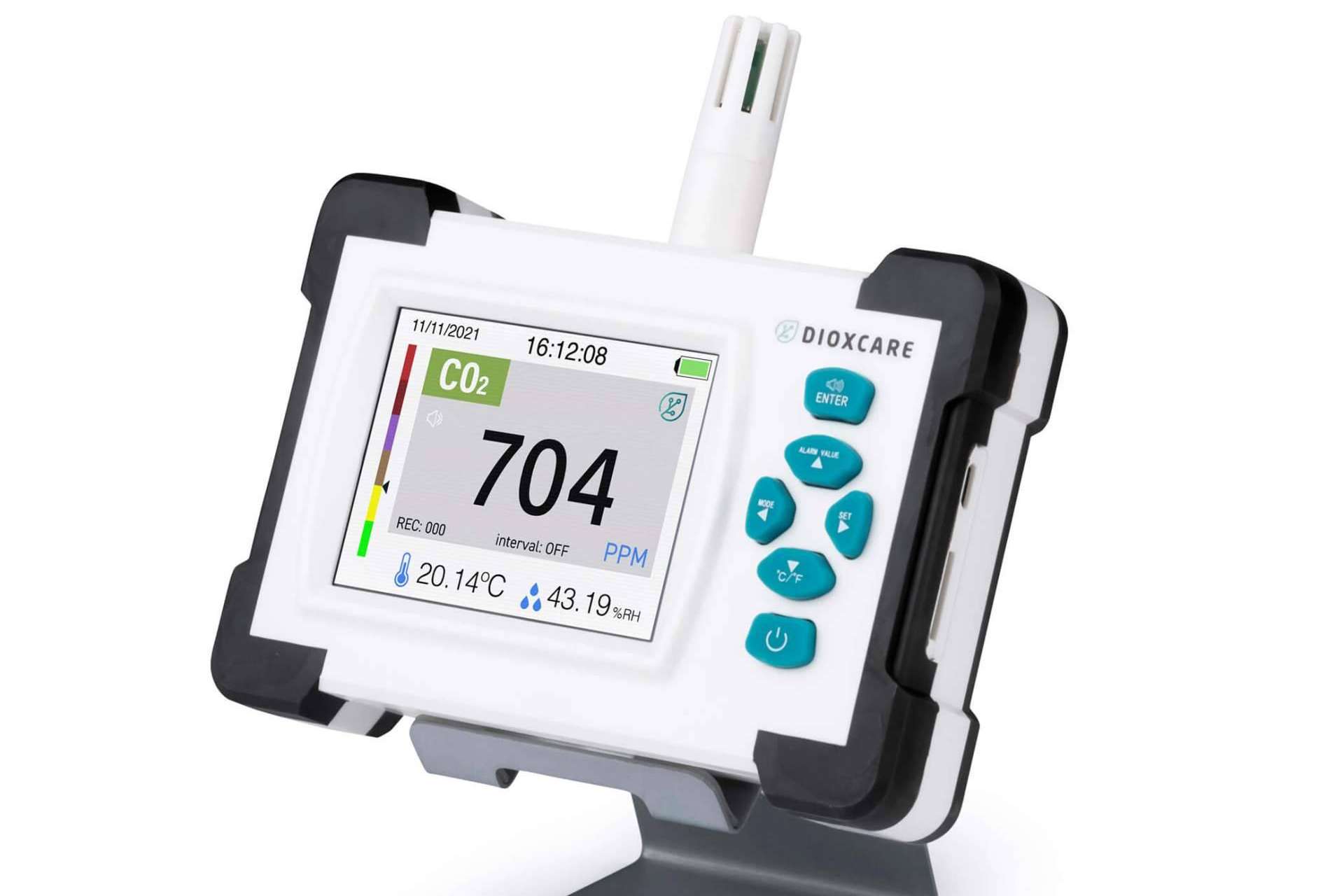 Conseguir un espacio más seguro con el detector de CO2 de Protect Soiart Distribución
