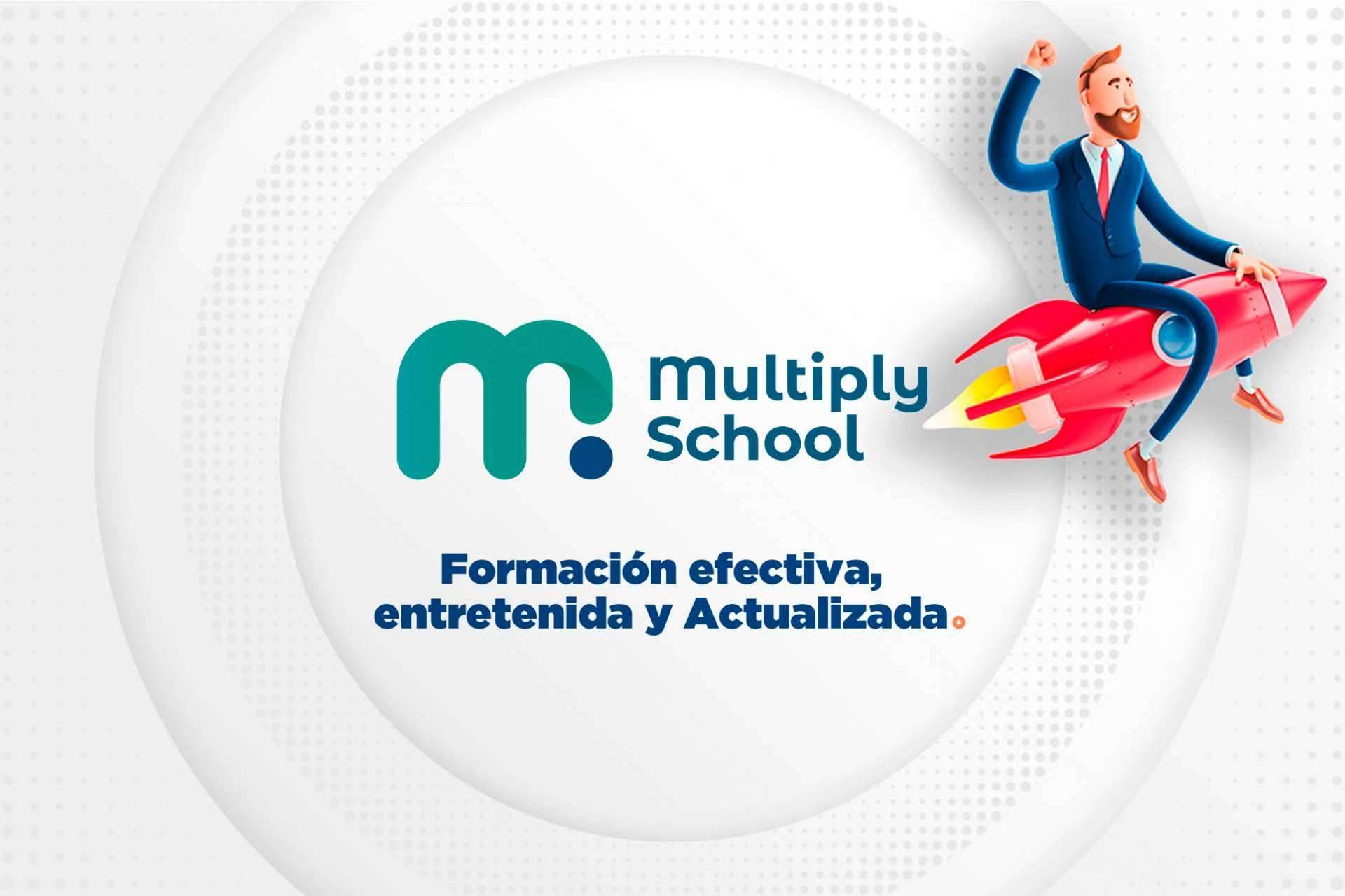 Formación para empresas y profesionales con dinámicas efectivas, entretenidas y actualizadas, de la mano de Multiply School