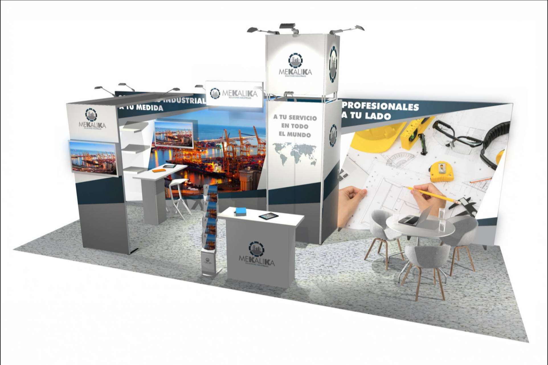 Ahorrar entre un 60% y un 90% a través de los stands modulares de Olika Stands
