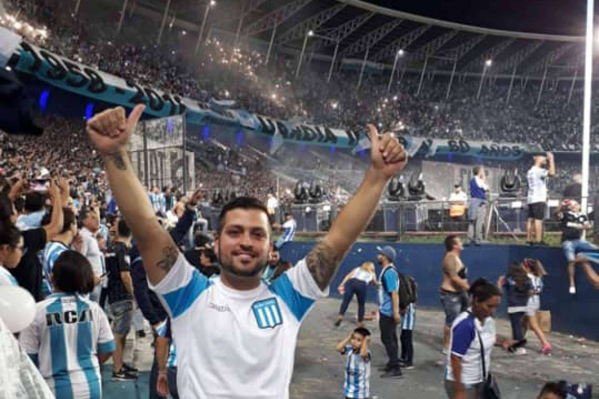 Vivir partidos de futbol con verdaderos aficionados del Racing Club