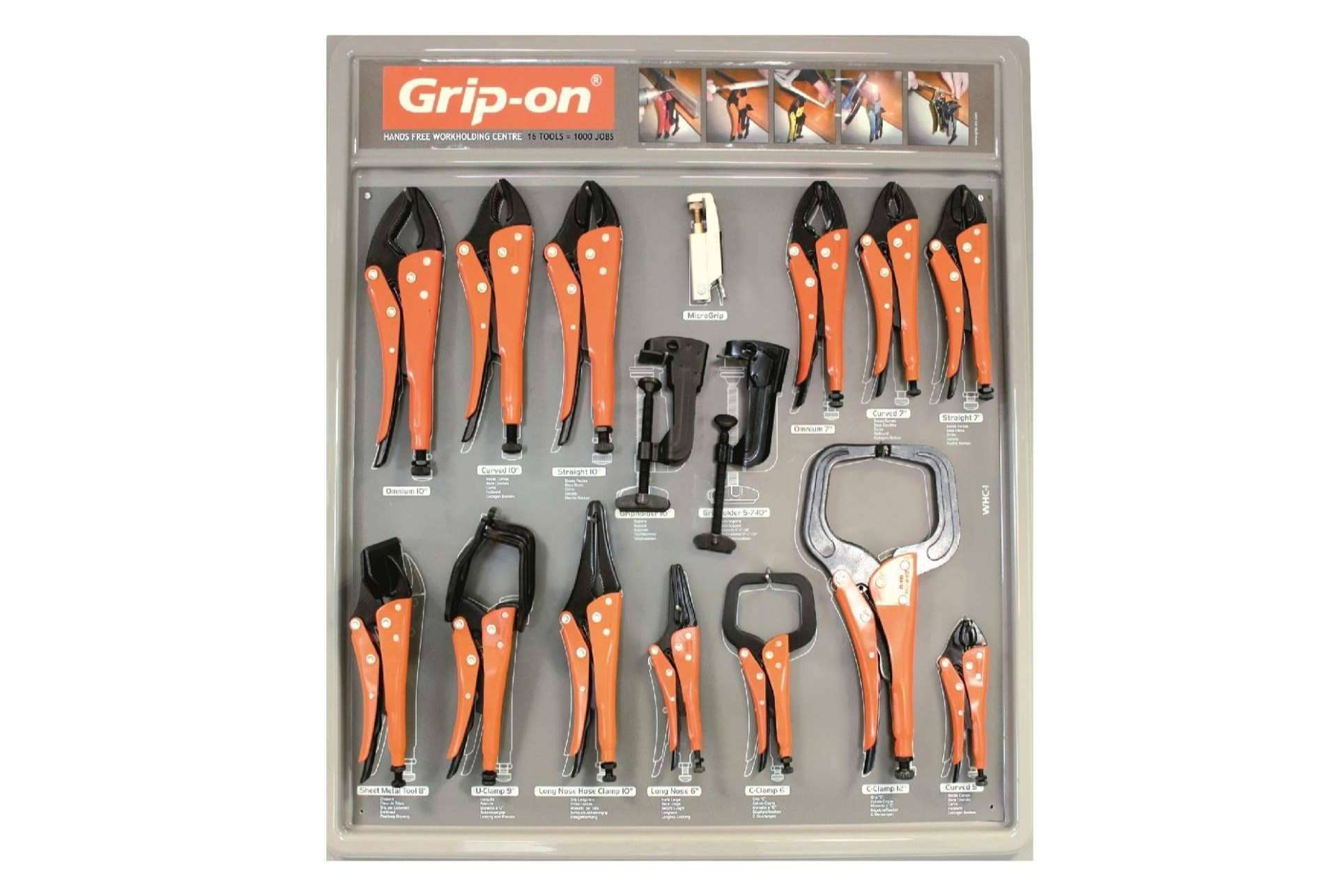 Grip-on ofrece un set de herramientas para múltiples usos con productos de calidad