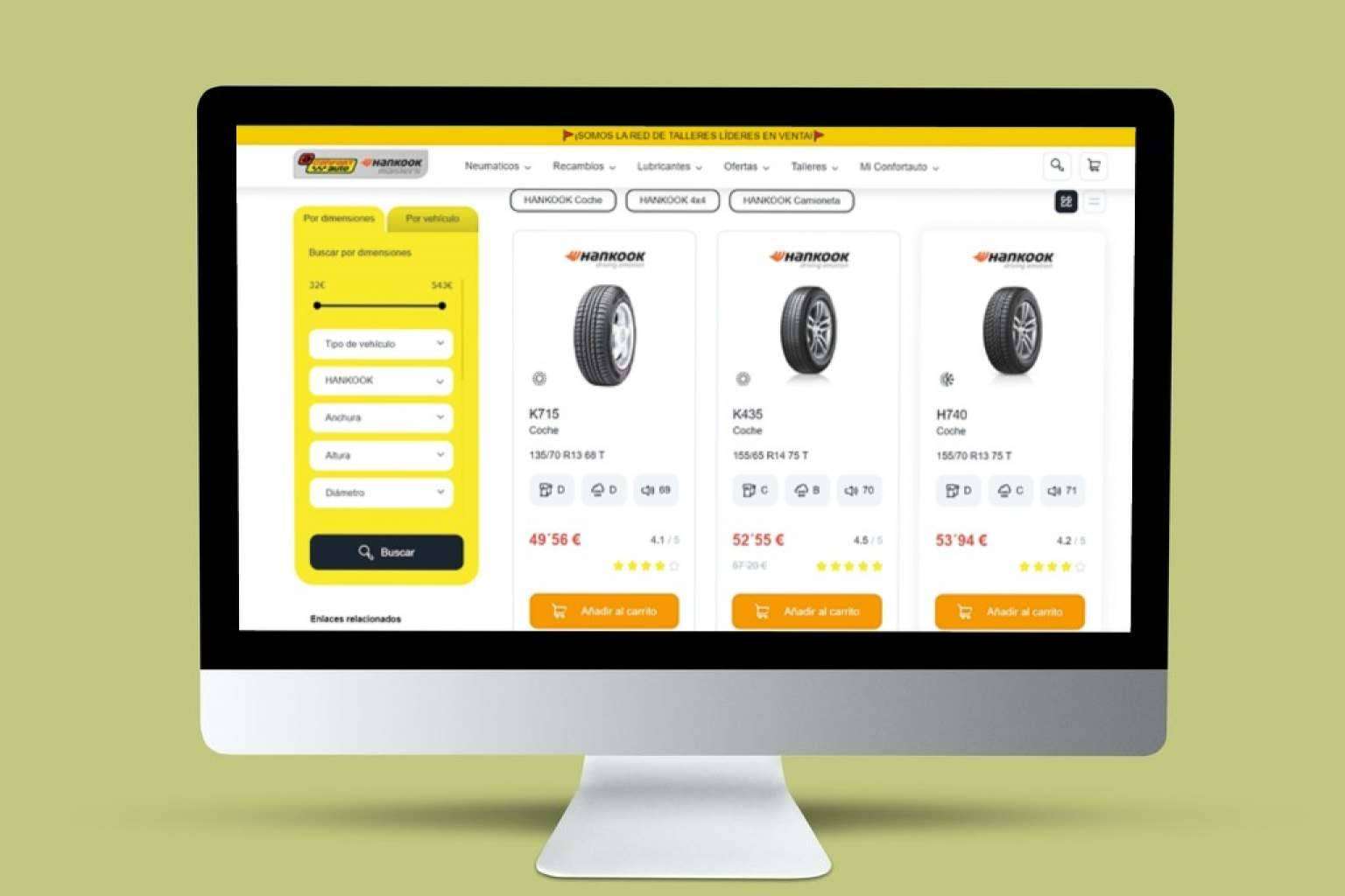 Comprar neumáticos online al mejor precio con la guía práctica de Confortauto