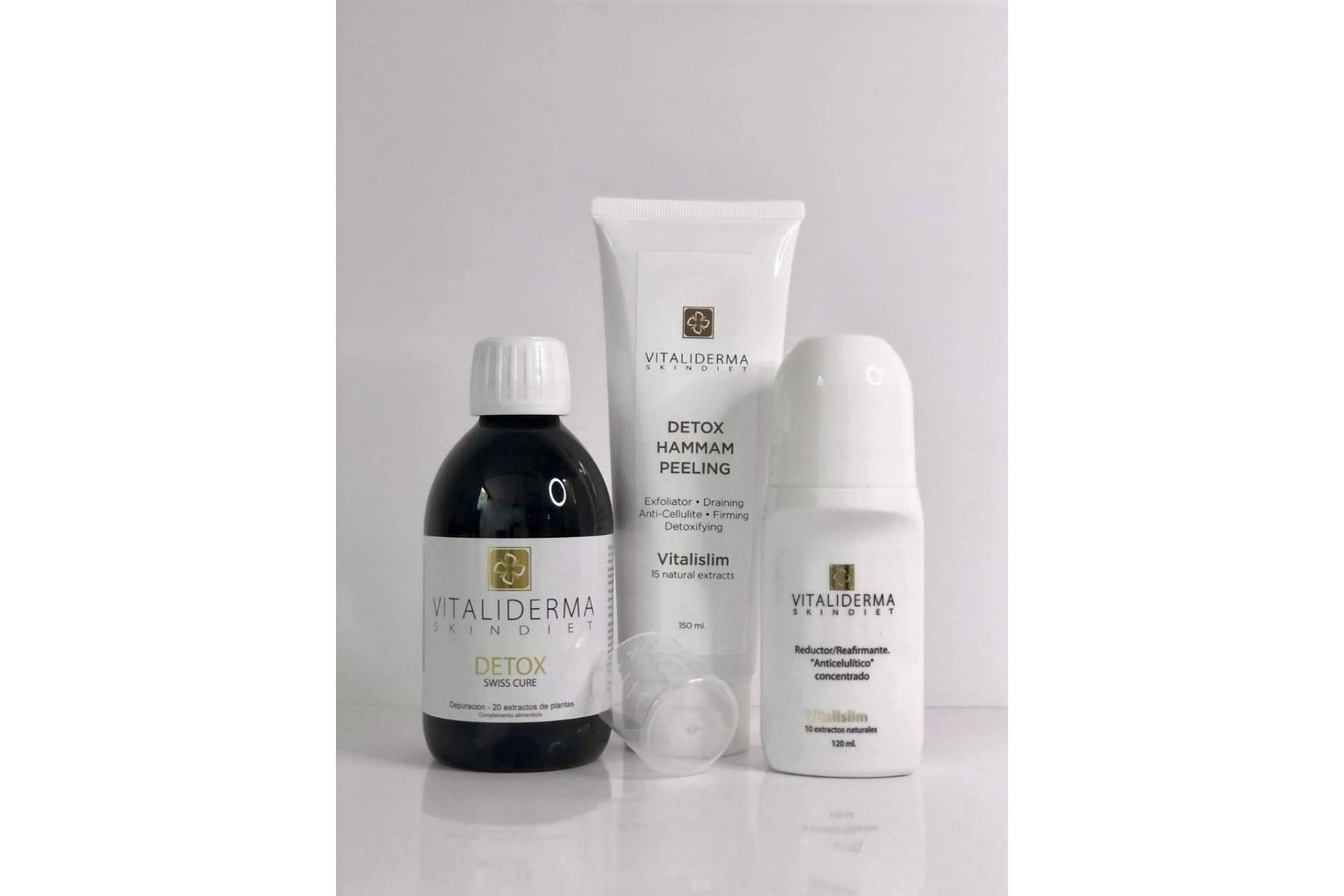 Quitar toxinas y combatir la celulitis con Detox Swiss Cure de Vitaliderma