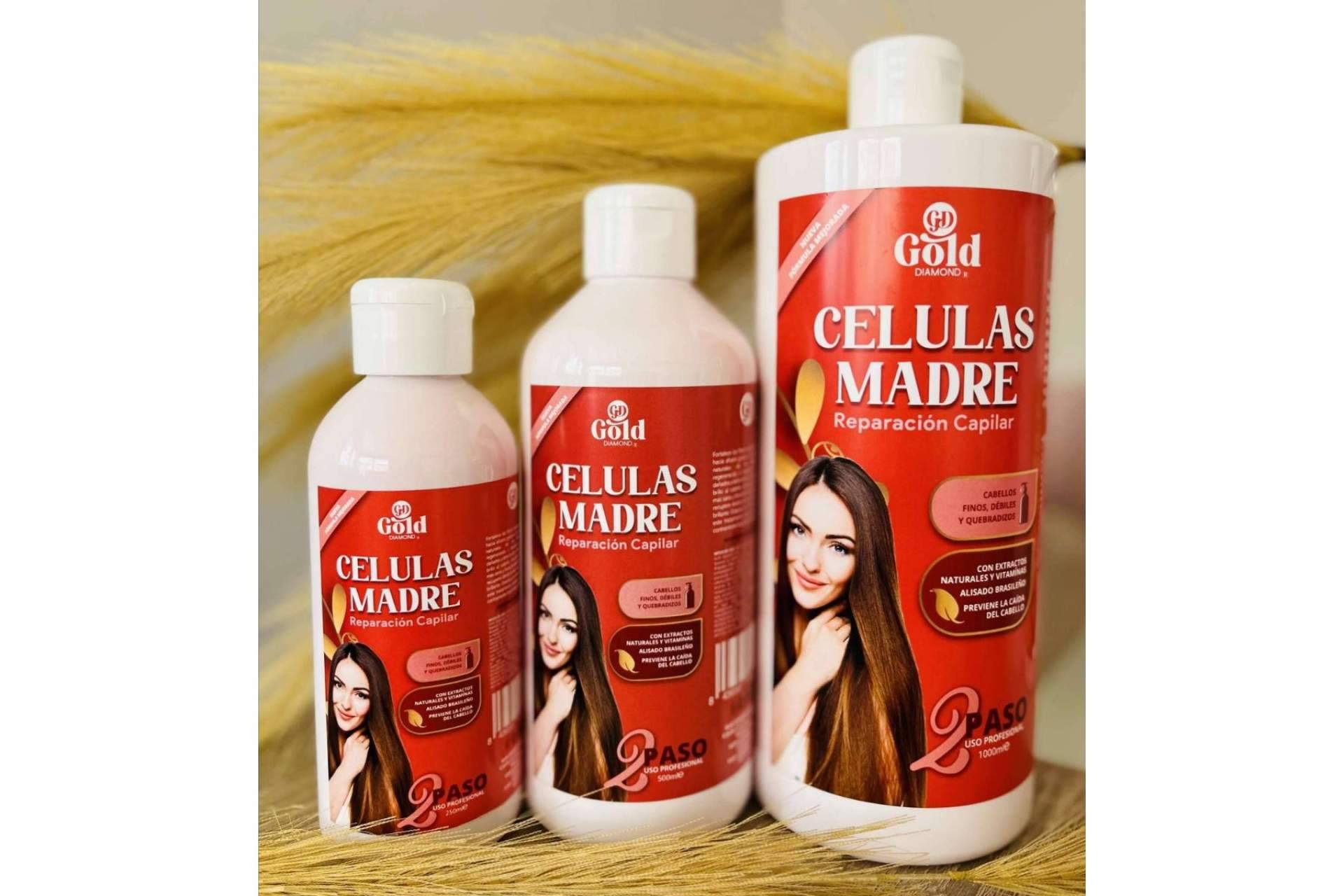 El Kit de Células Madre para la reparación capilar, uno de los productos capilares más populares de Gold DIAMOND