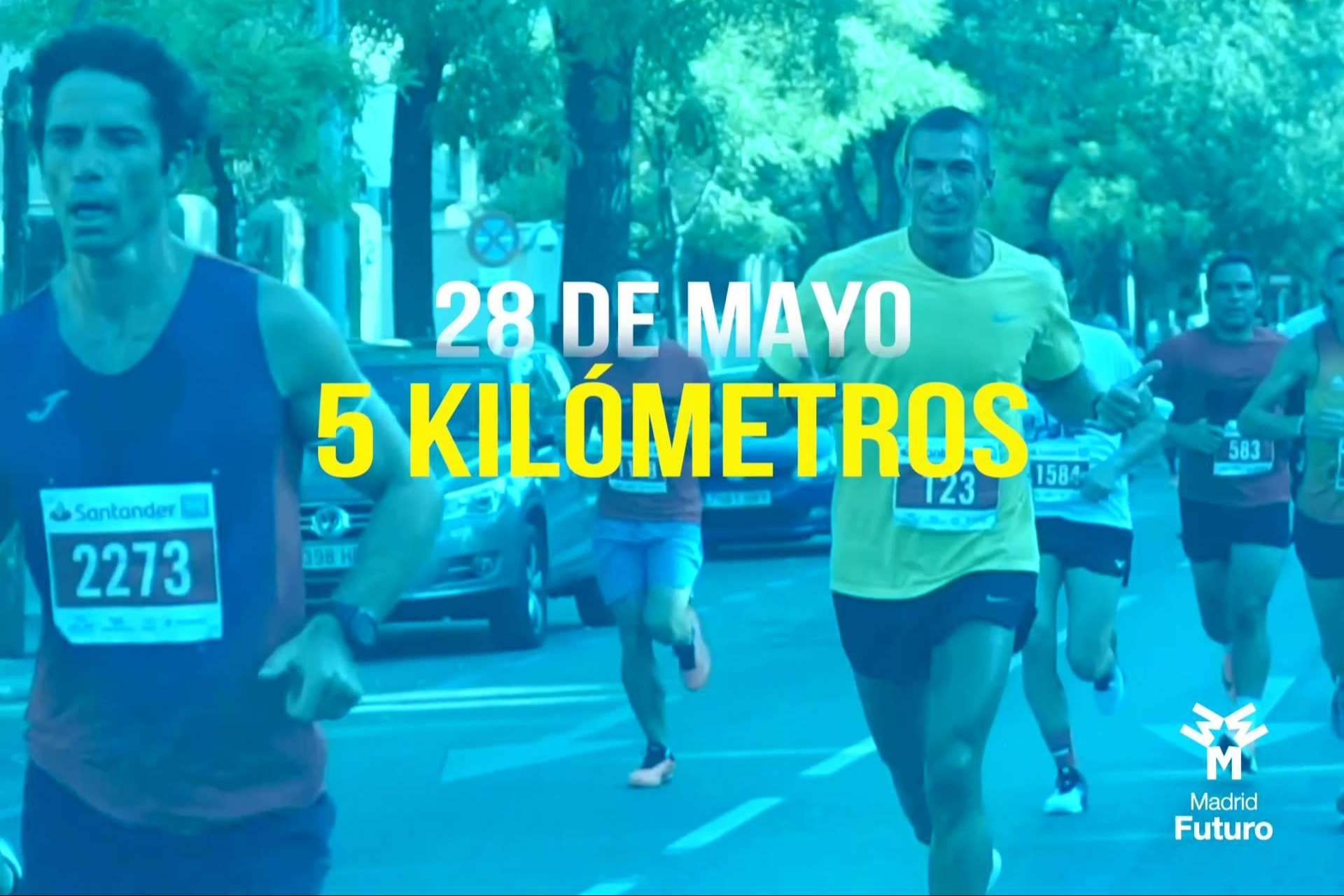 'Madrid Futuro x Ucrania’. La capital se tiñe con la bandera ucraniana en 5km de marcha por la paz
