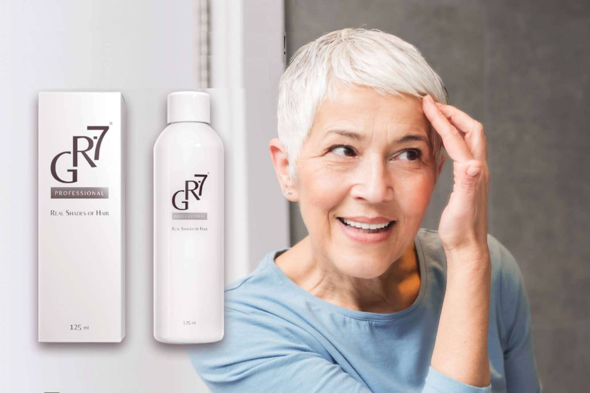 Tapar canas sin tinte es posible con GR-7 Professional, una loción que no sensibiliza y no tiene efectos secundarios