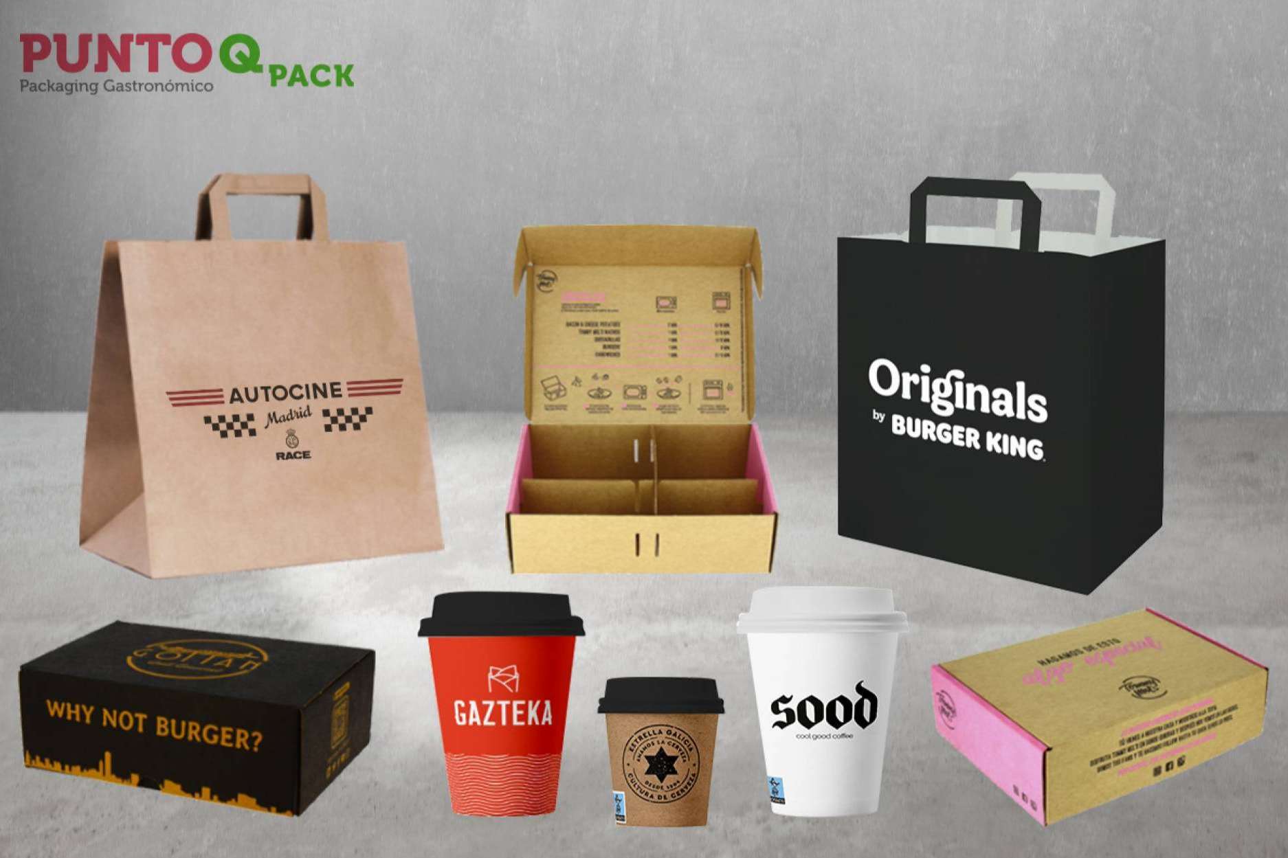 Punto QPack sobre el packaging gastronómico o cómo cuidar la piel del producto