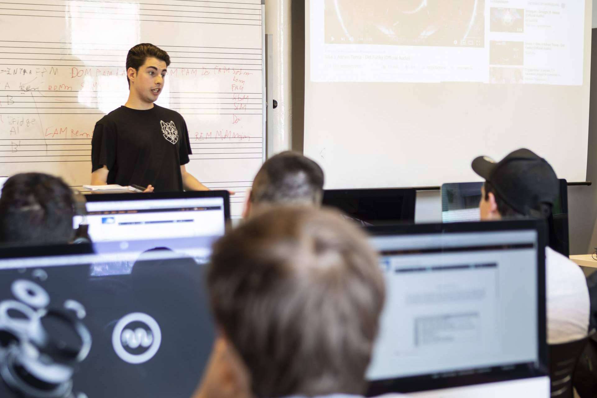 Los estudios superiores de producción musical, escogidos cada vez por más estudiantes