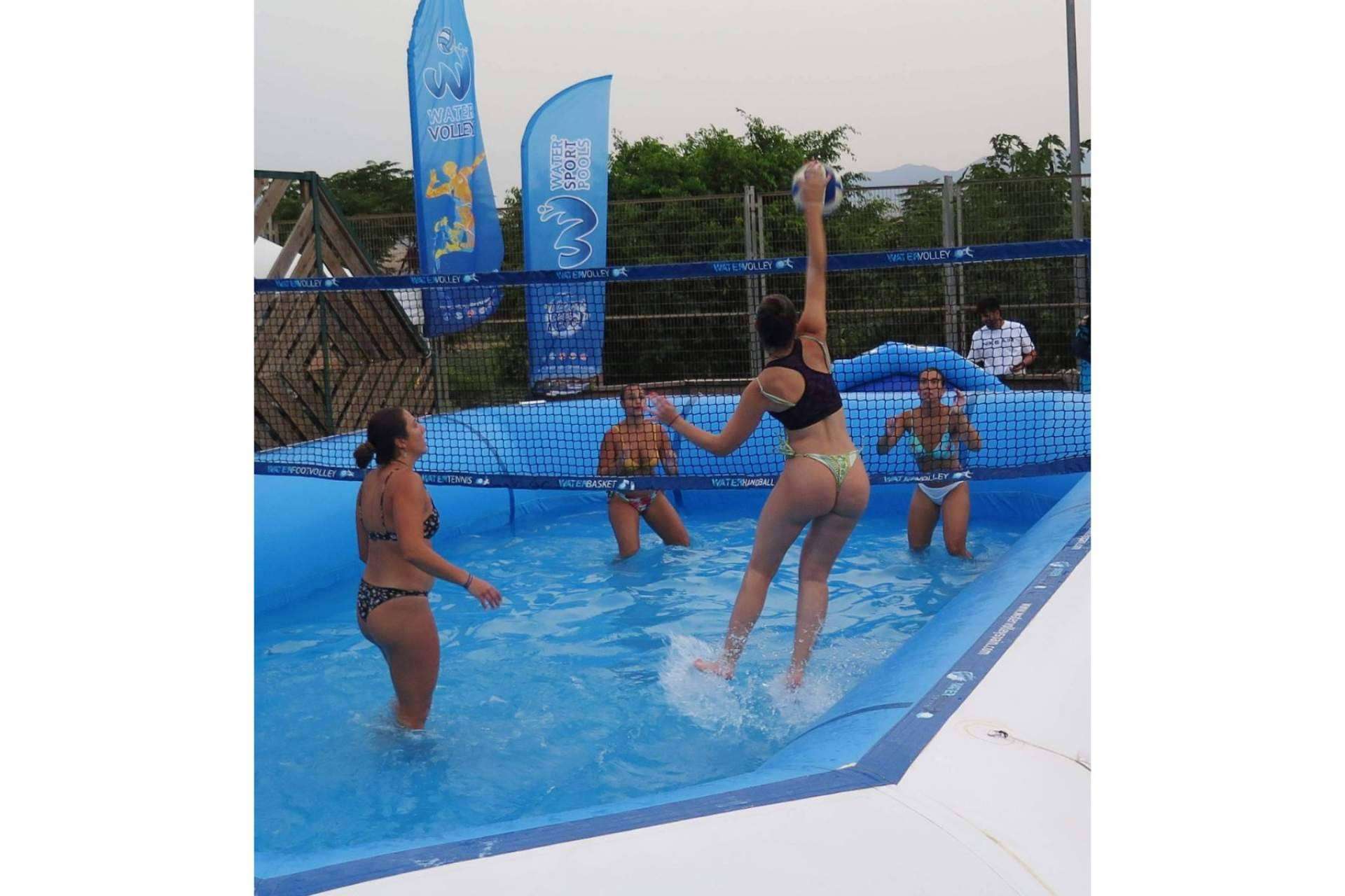 I Circuito de Watervolley de la Diputación de Málaga junto con Water Sport Pools