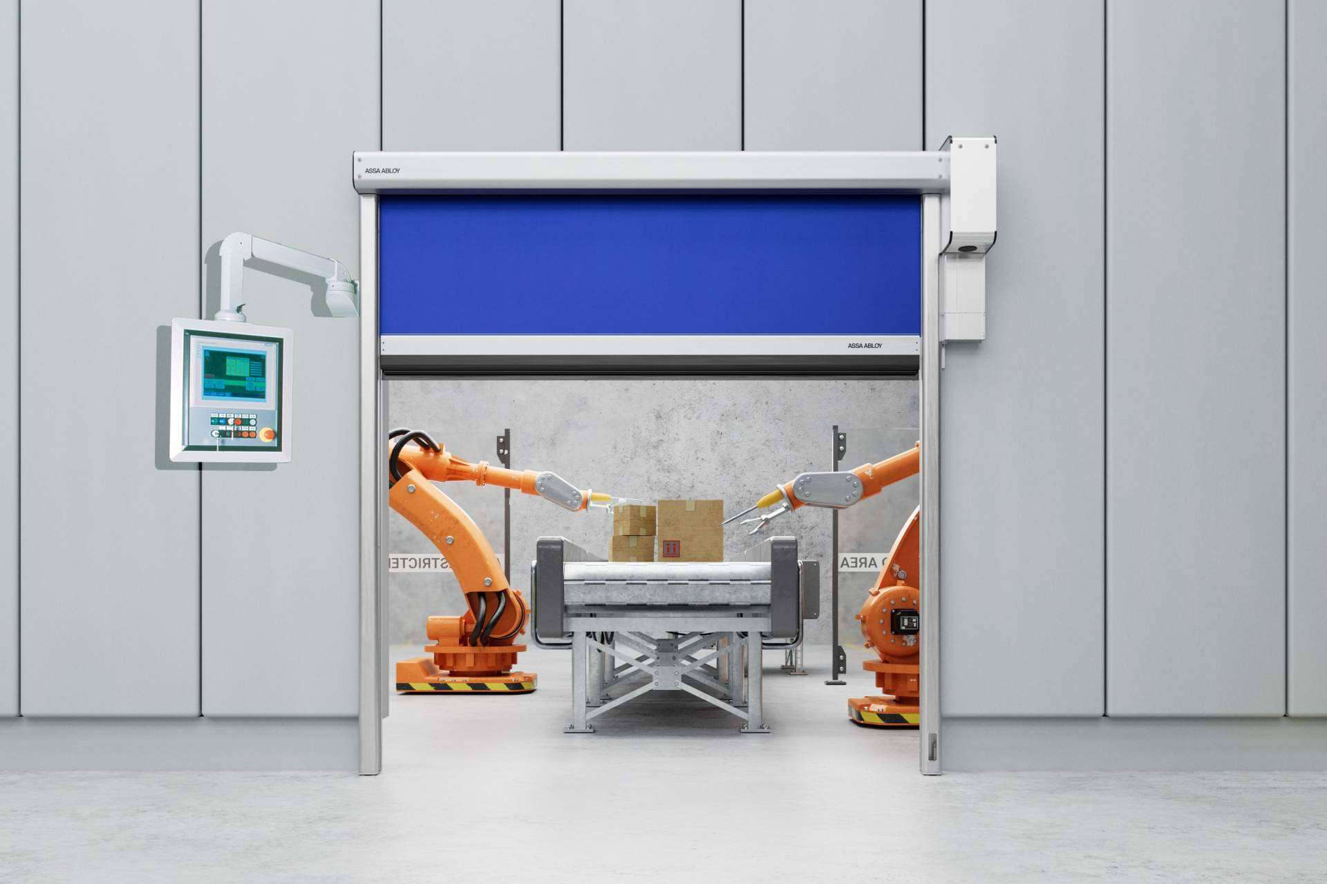 ASSA ABLOY RP400, la nueva puerta rápida de protección de máquinas