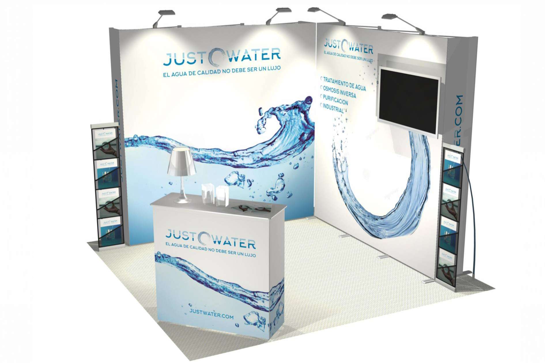 Congresos y roadshows mágicos con el kit de displays de Olika Stands