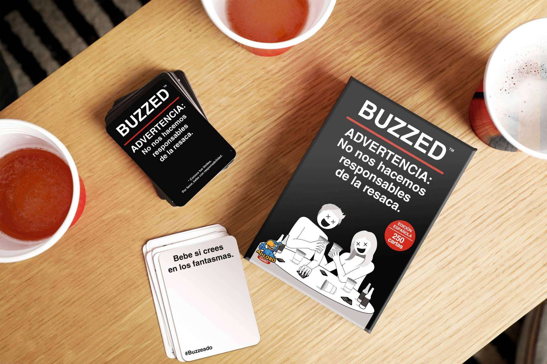 Buzzed, el divertido juego para beber con amigos de Al Loro Games