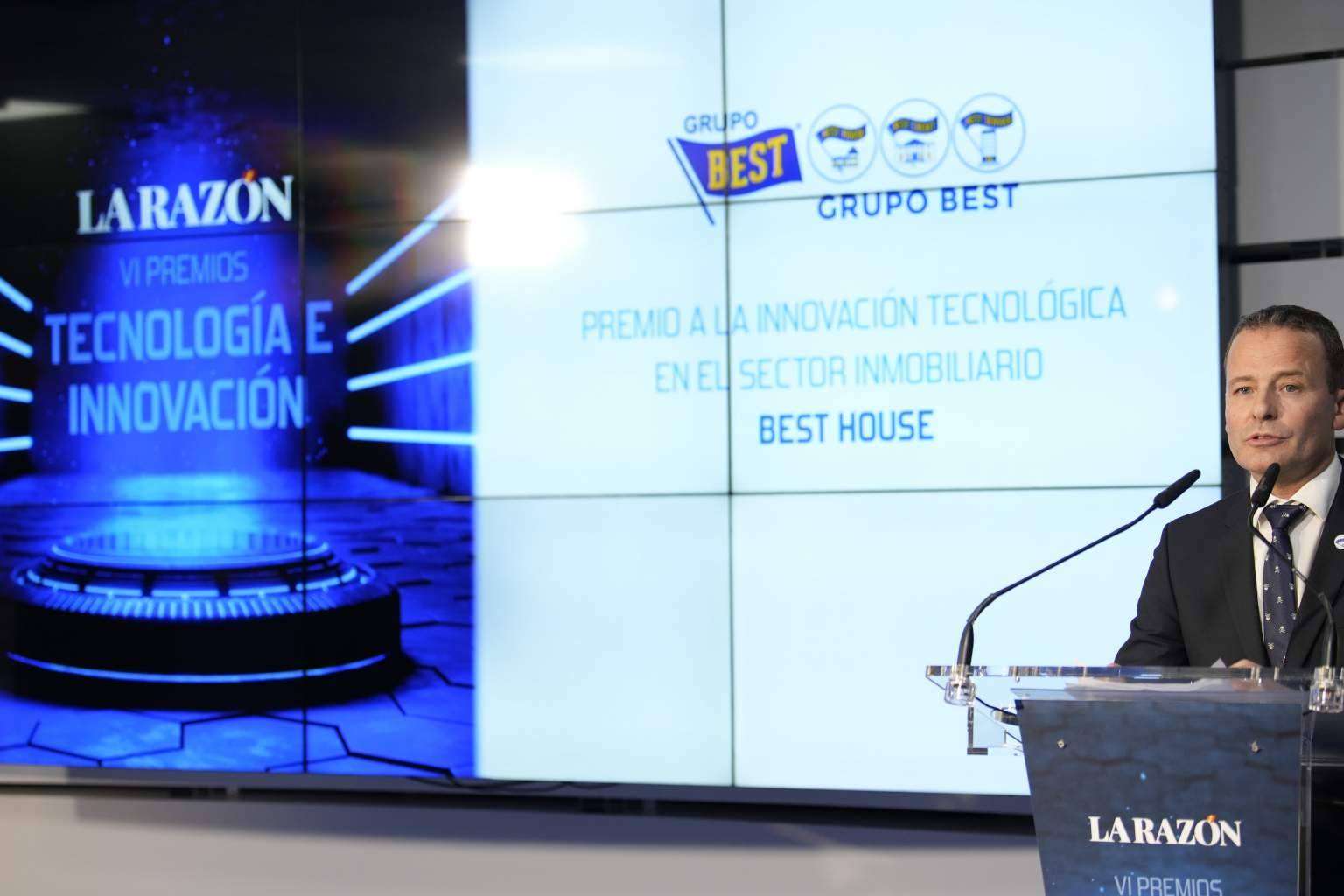 Best House recibe un nuevo premio en los VI Premios Tecnología e Innovación que otorga el Diario la Razón
