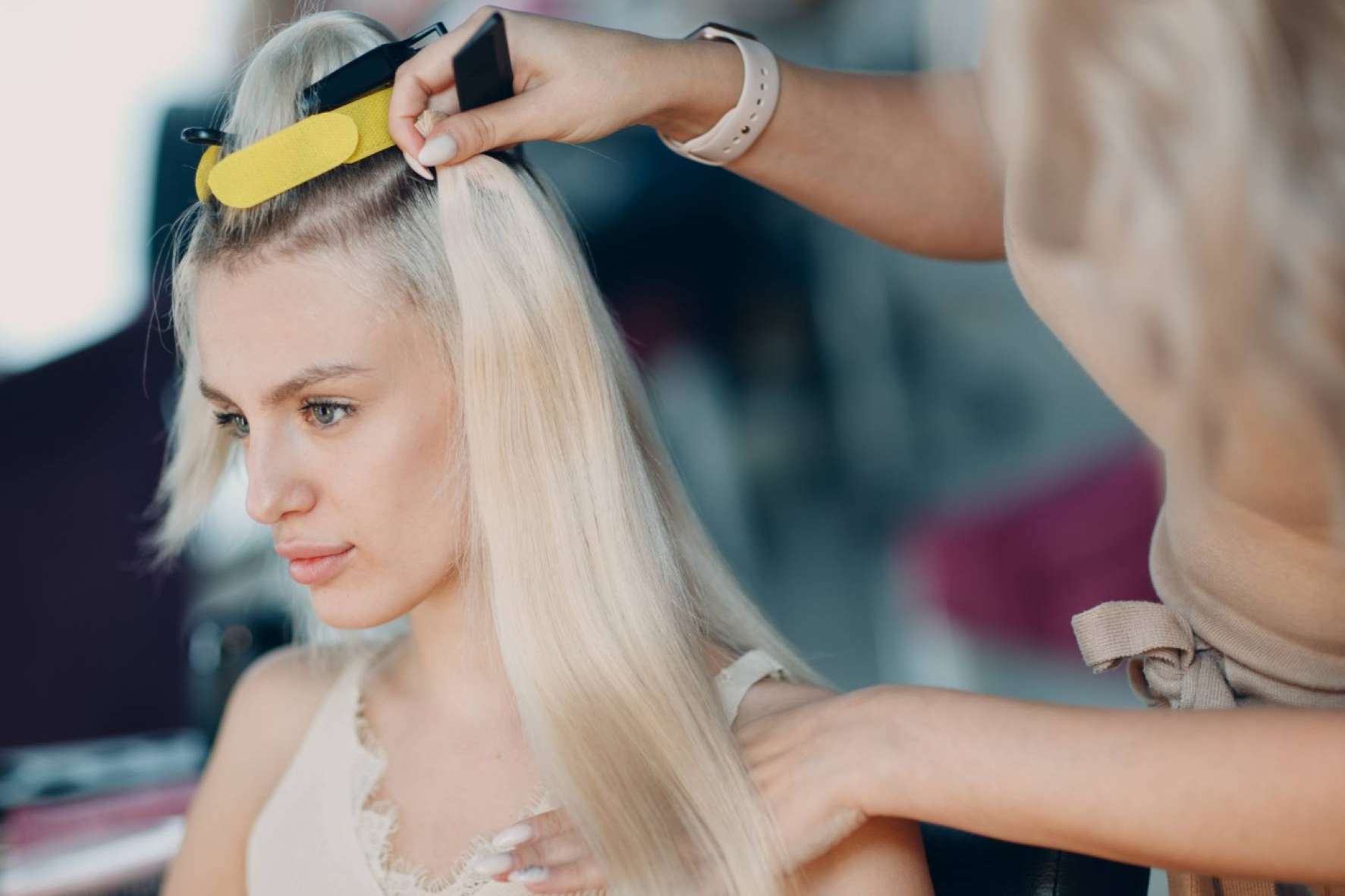 Un look instantáneo con extensiones naturales de clip