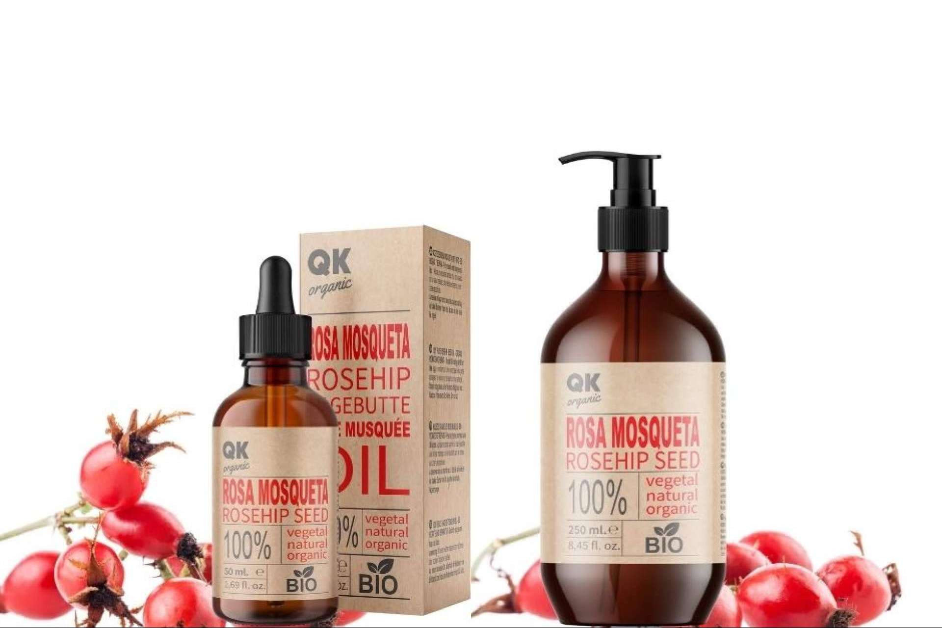 Los múltiples beneficios del aceite Rosa Mosqueta, por QK Natur