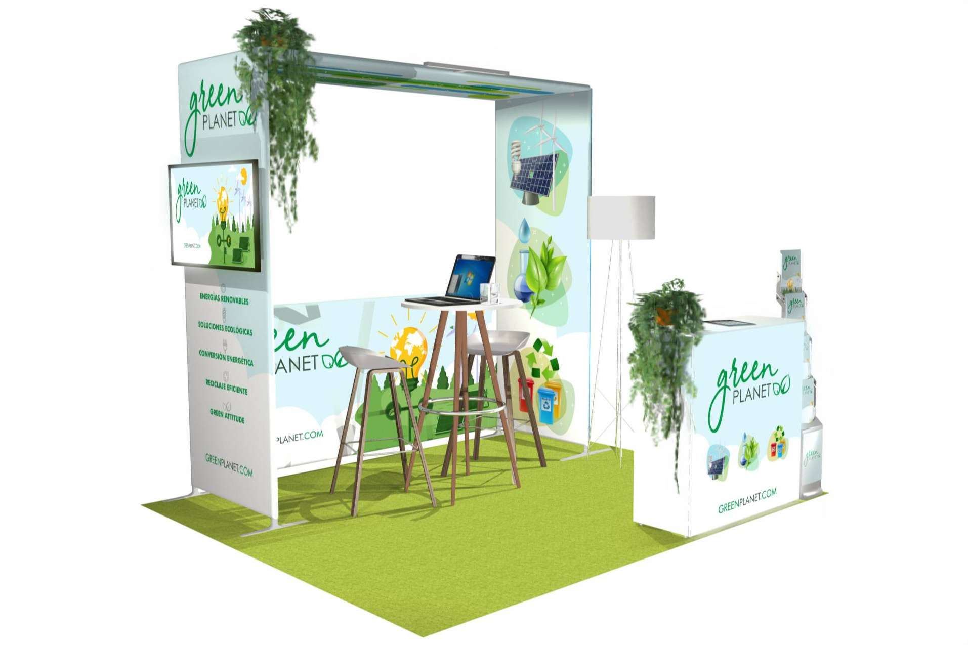 Todo acerca de los stands portátiles para los congresos médicos de Olika