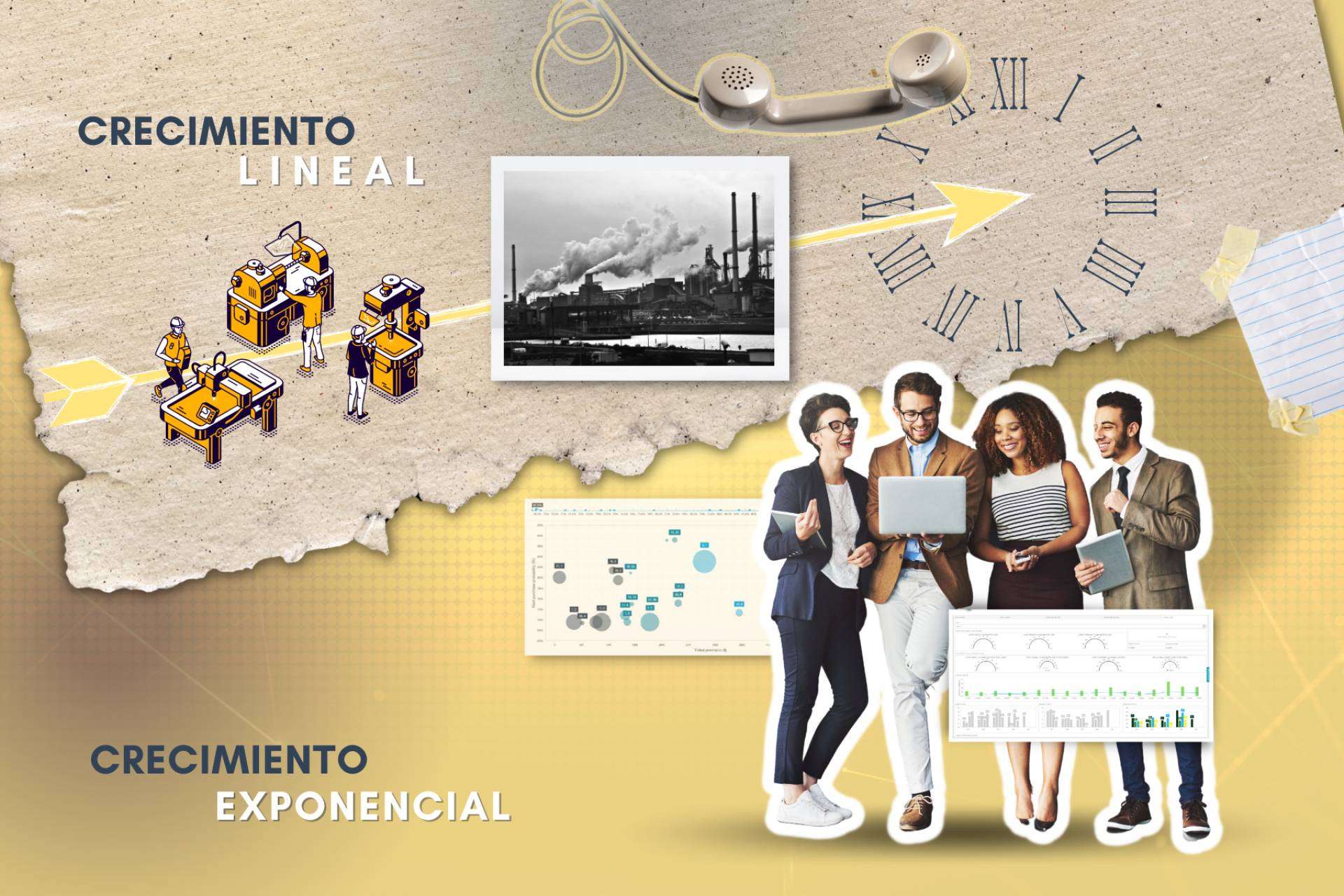 ¿Qué es el crecimiento exponencial en una empresa?, por AnniQ