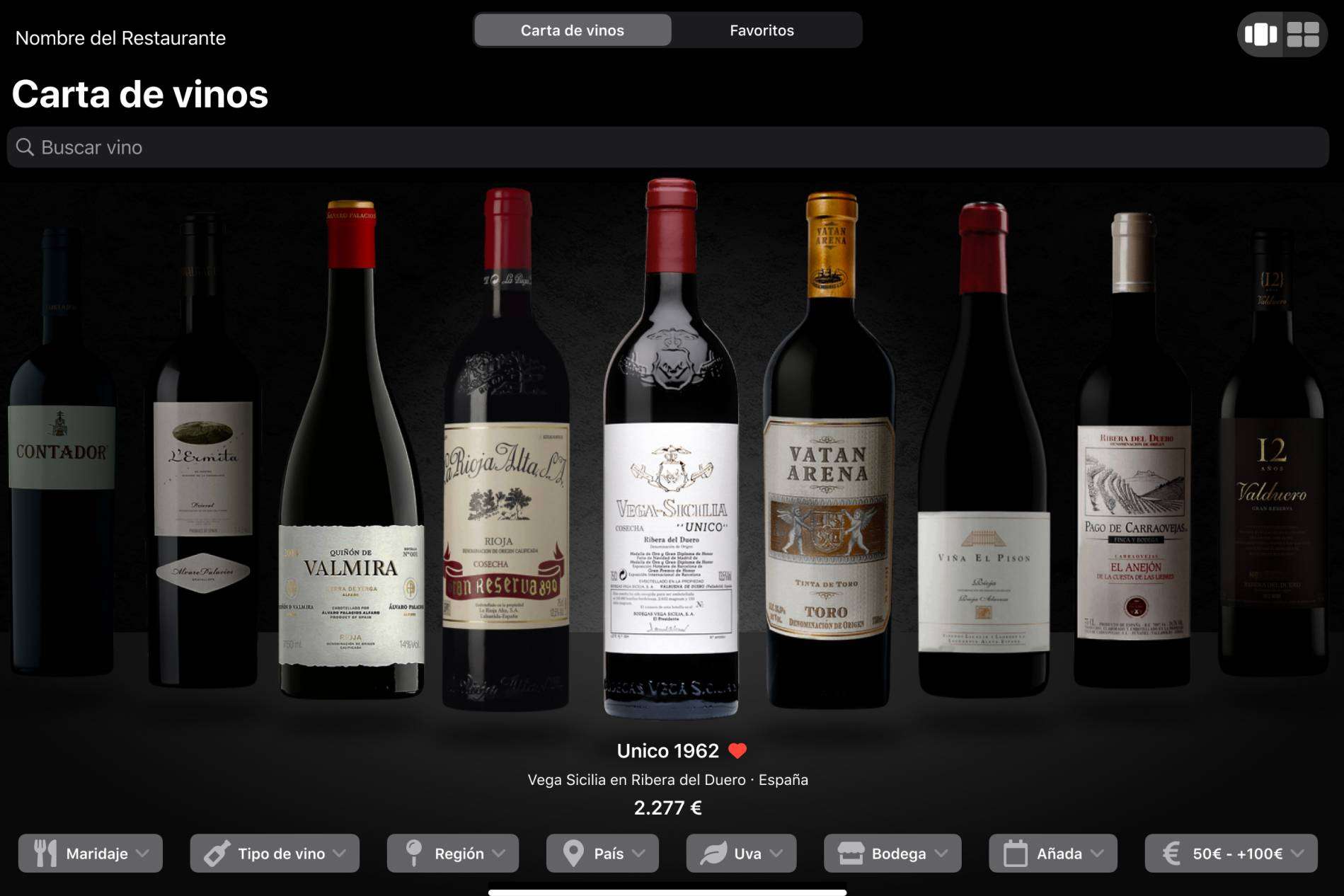 Ventajas que ofrece la carta de vinos digital de Winerim