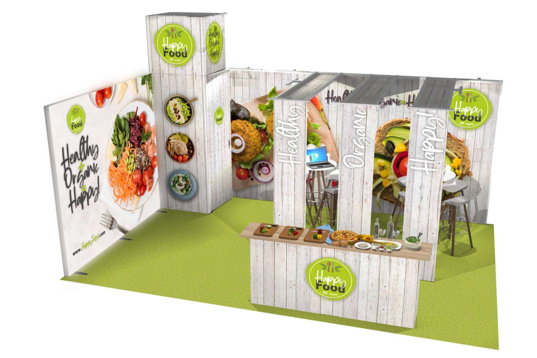 Las empresas de toda España pueden triunfar en ferias y eventos con los diferentes modelos de stand de Olika