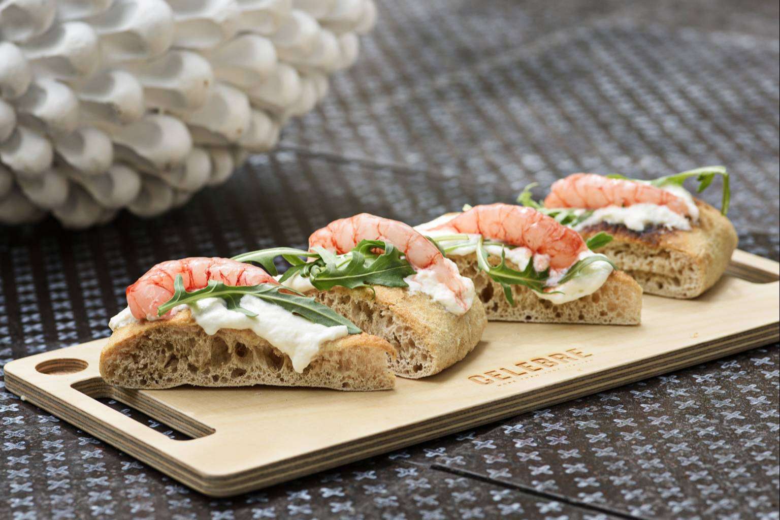 Celebre dispone de una amplia oferta de aperitivo italiano