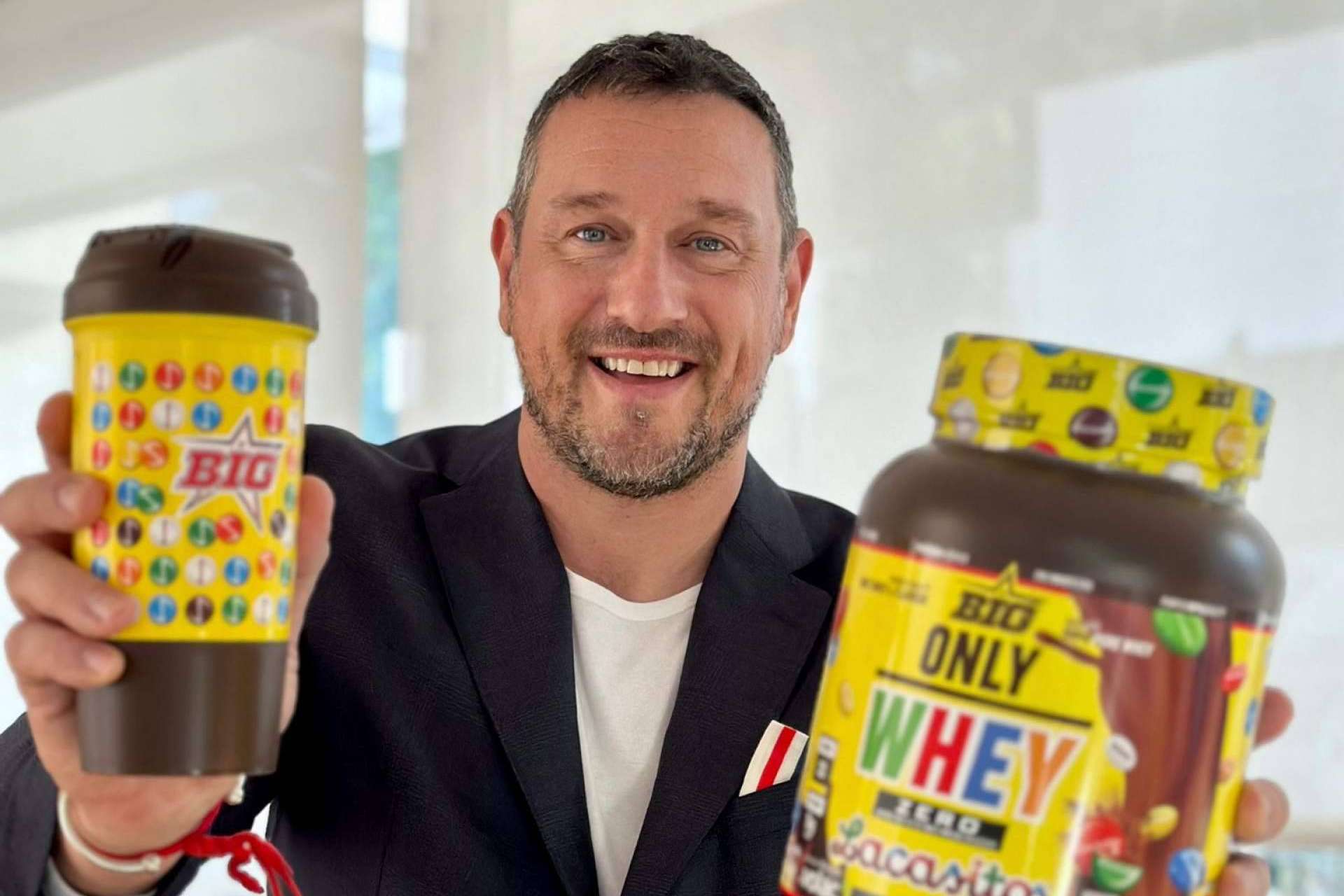 BIG firma con Lacasitos para lanzar un nuevo producto revolucionario en el sector de los suplementos deportivos
