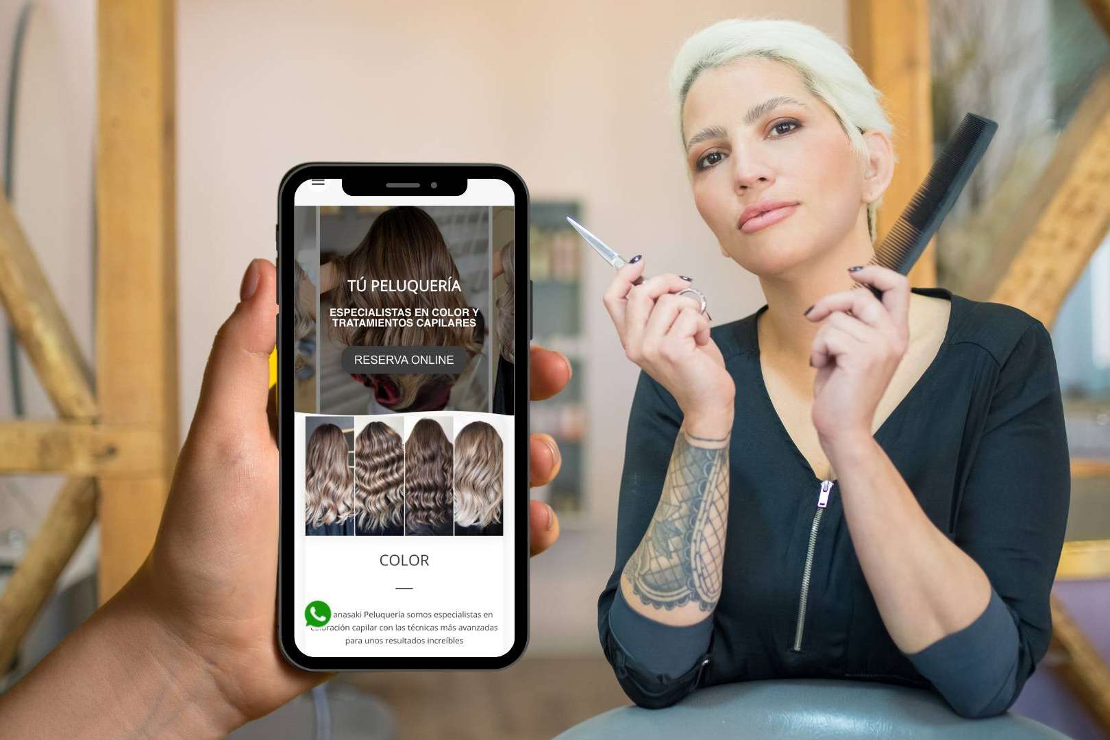 Uebea se ha centrado en ofrecer soluciones de diseño web para el sector de la belleza